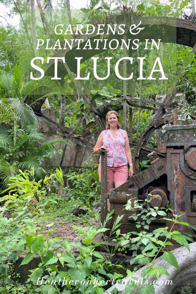 St Lucia Botanical gardens and plantations to visit