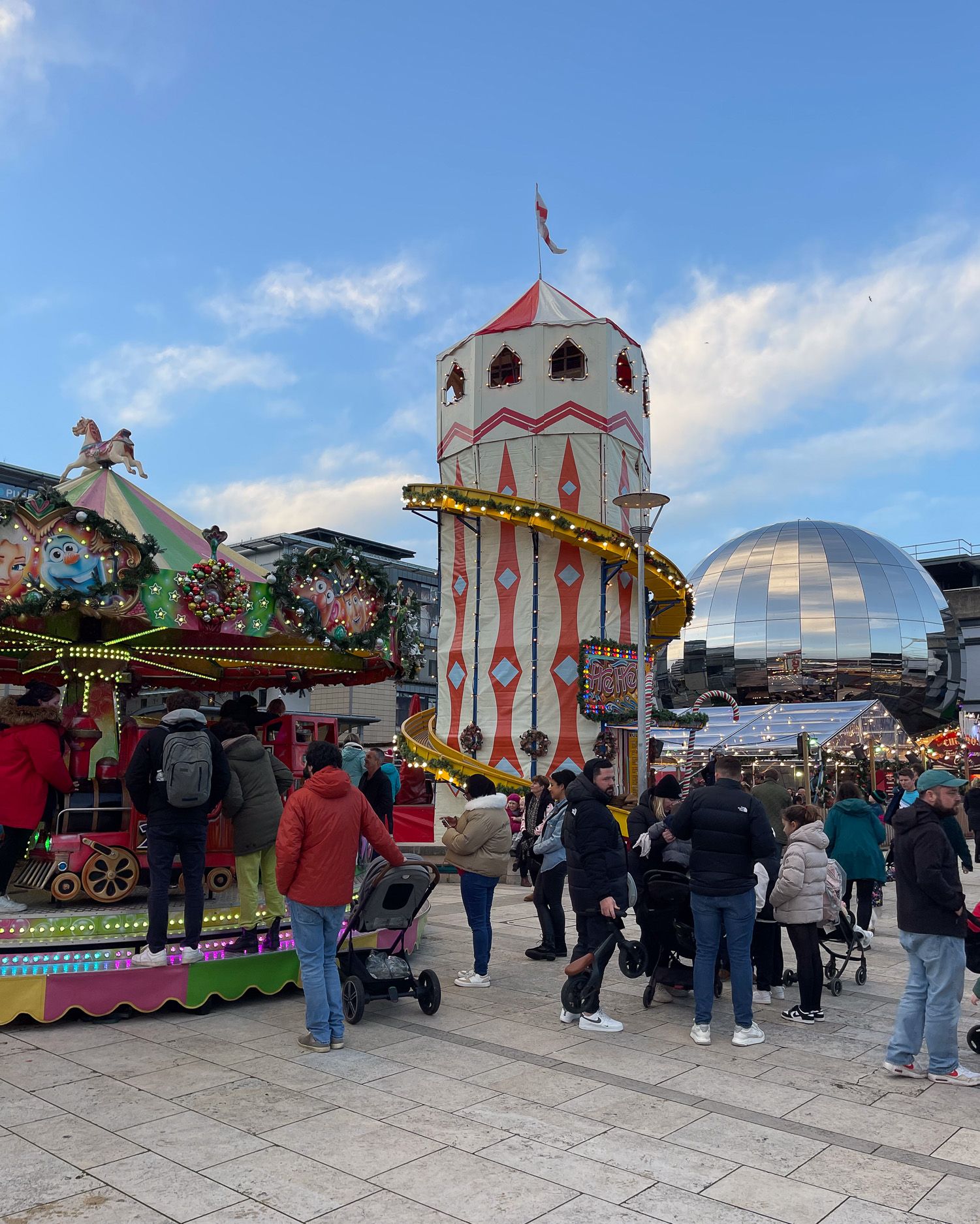 Millenium Square - Christmas in Bristol Photo Heatheronhertravels.com