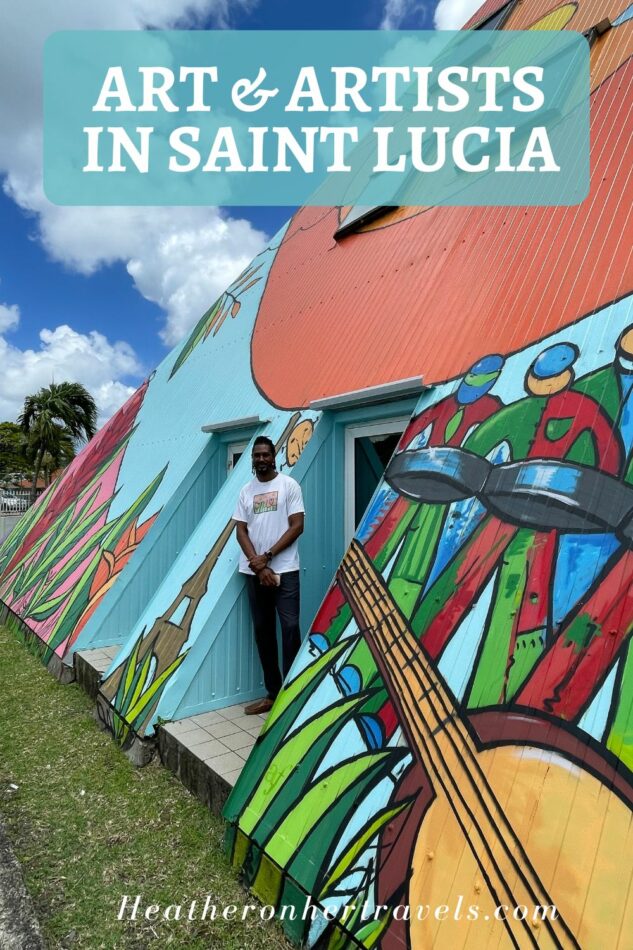 Saint Lucia artists - where to find murals, galleries and artists in St Lucia