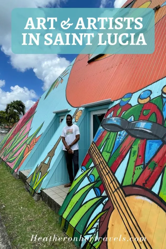 Saint Lucia artists - where to find murals, galleries and artists in St Lucia