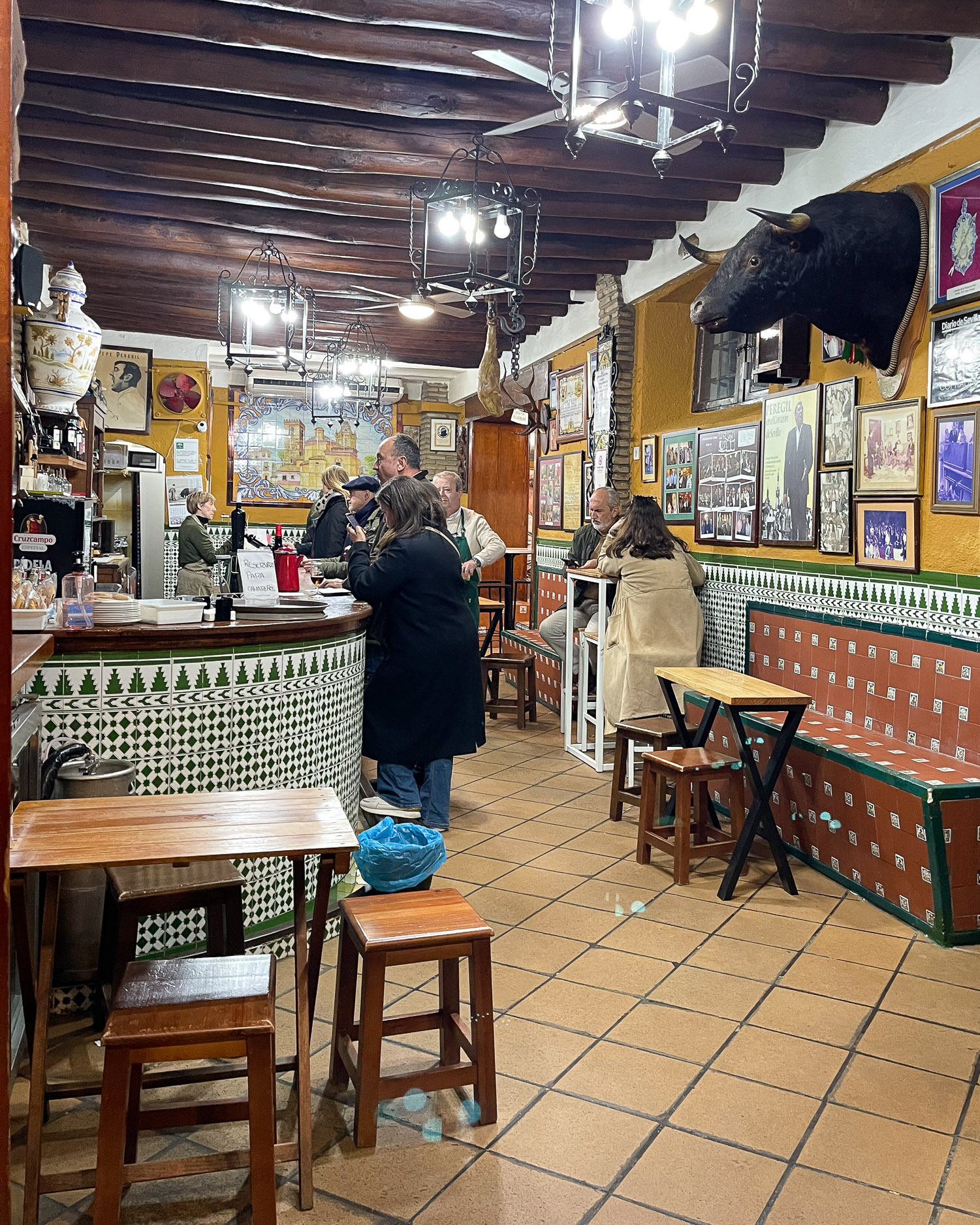 Tapas Bar Taberna Peregil in Seville Spain Photo Heatheronhertravels.com