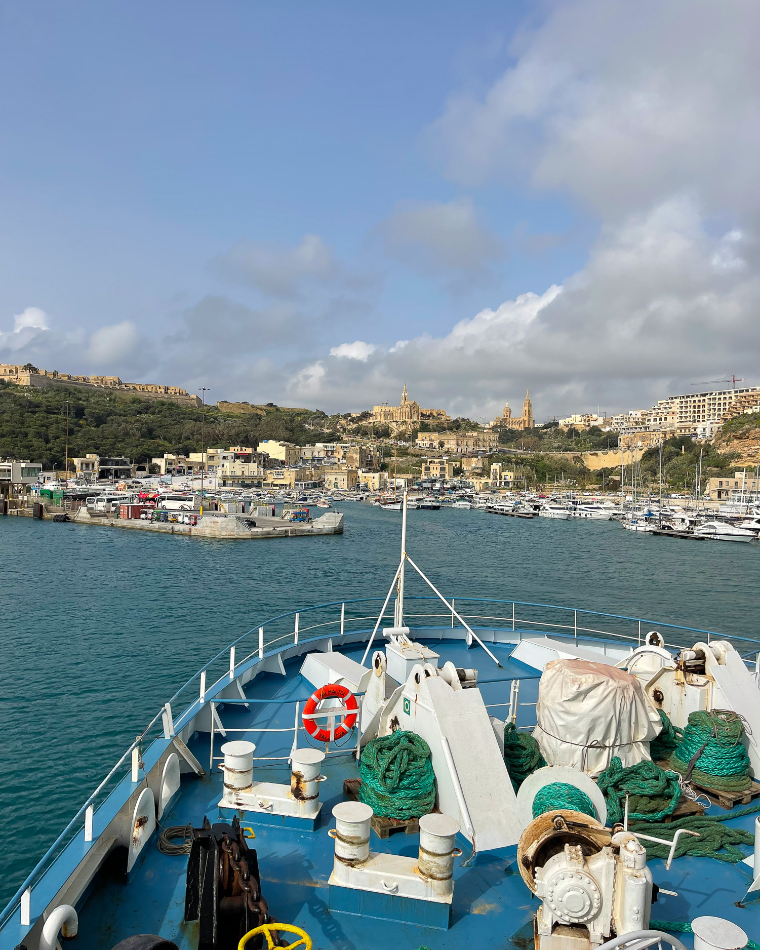 Ferry from Malta to Gozo Photo Heatheronhertravels.com