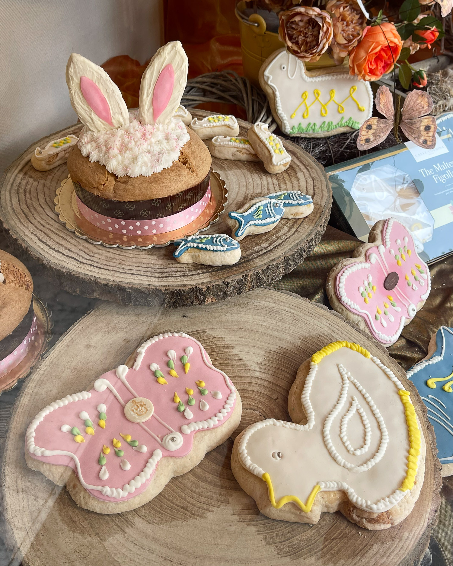 Figolli Easter biscuits Malta at Caffe Cordina Valletta Photo Heatheronhertravels.com