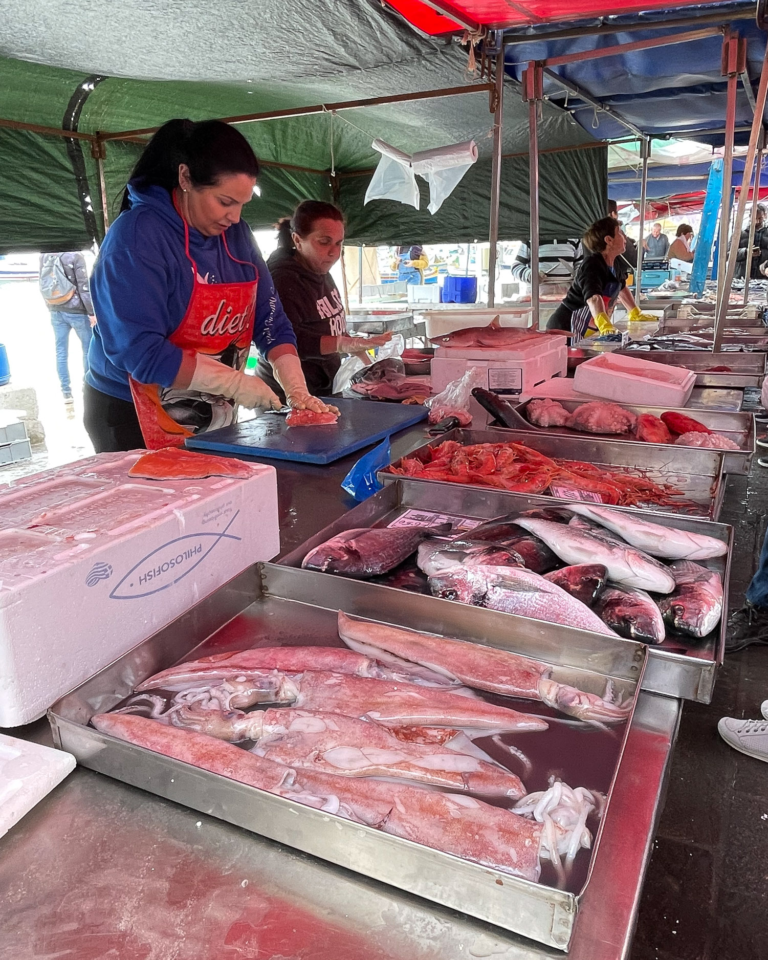 Fish Market at Masaxlokk Malta Photo Heatheronhertravels.com