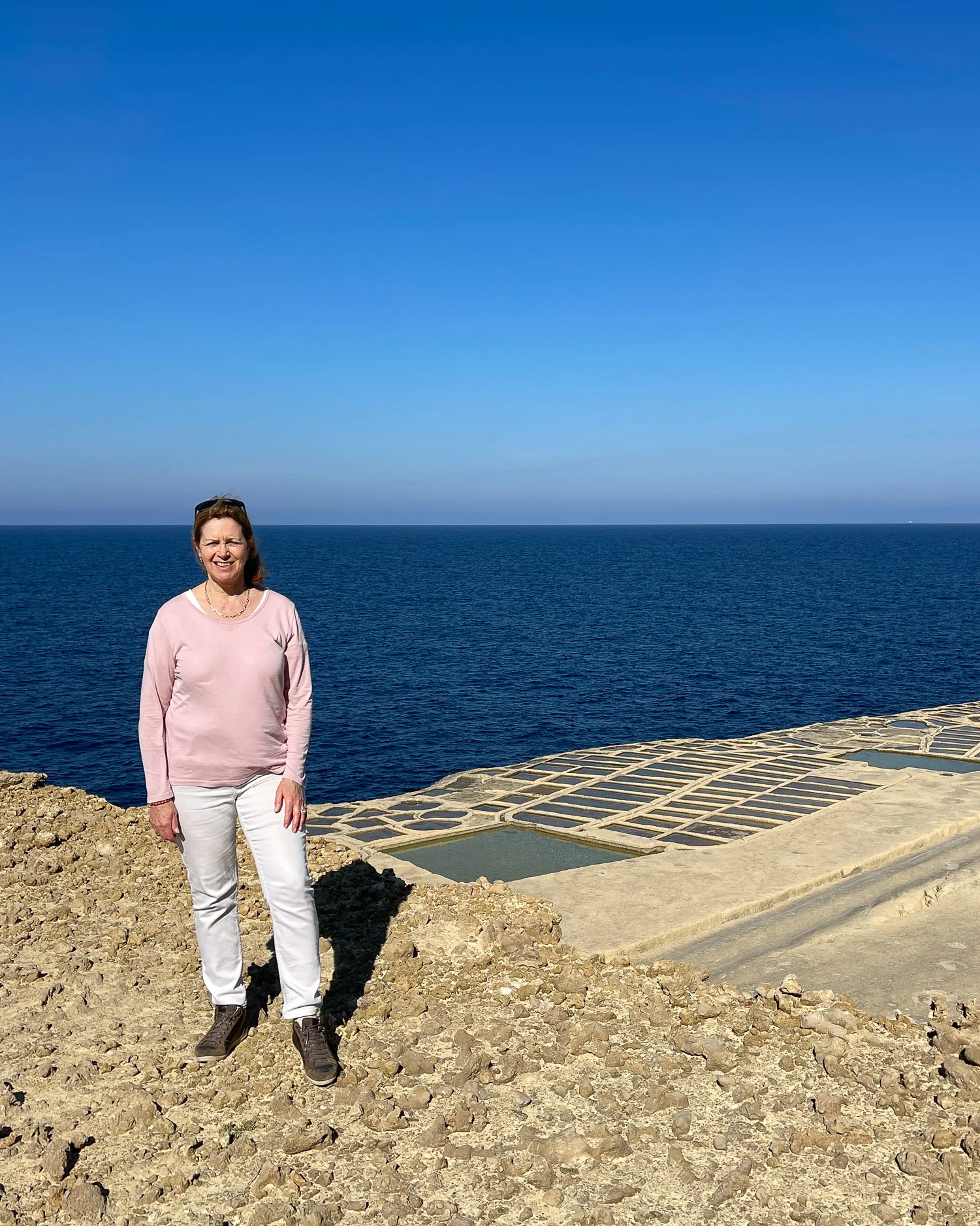 Gozo salt pans Photo Heatheronhertravels.com