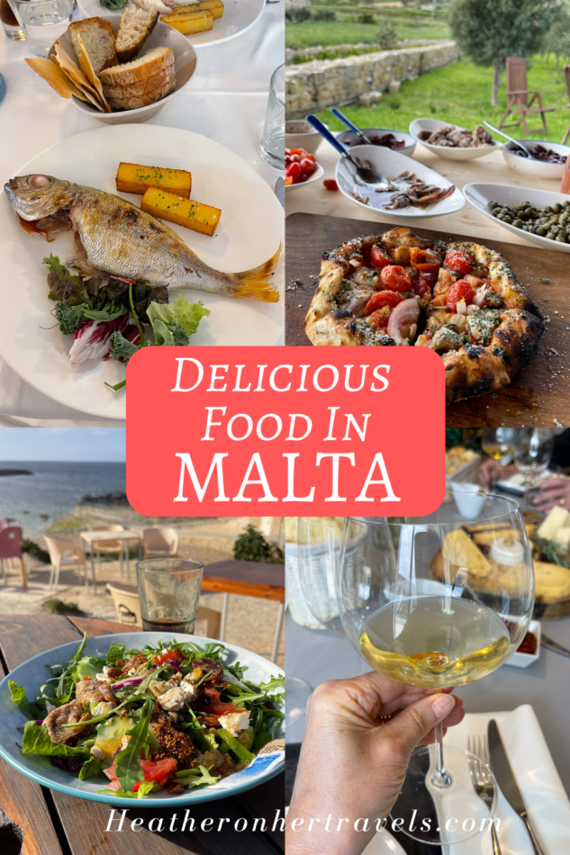 Delicious food in Malta Photo Heatheronhertravels.com
