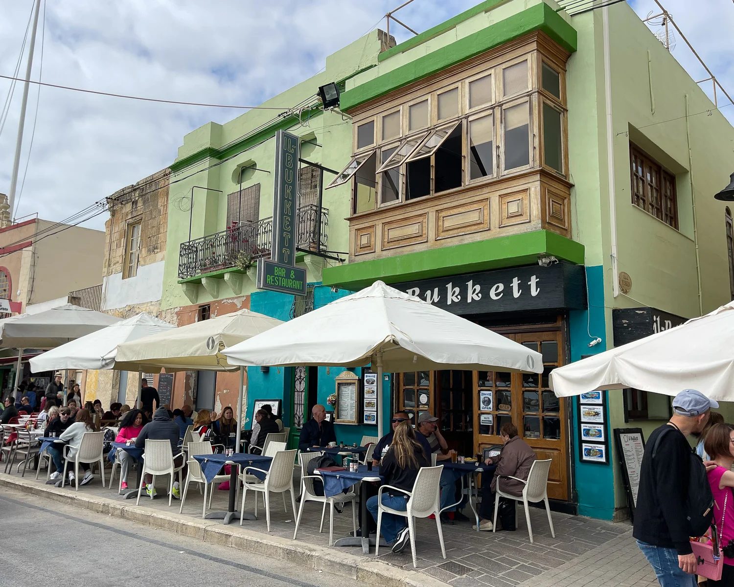 Restaurants at Marsaxlokk Malta Photo_ Heatheronhertravels.com