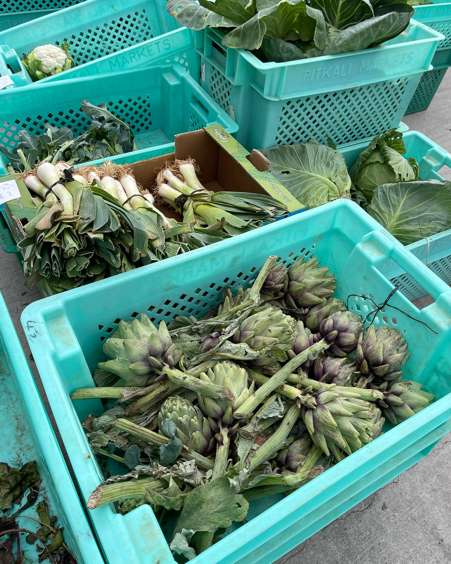 Seasonal produce in the market at Masaxlokk Malta Photo Heatheronhertravels.com