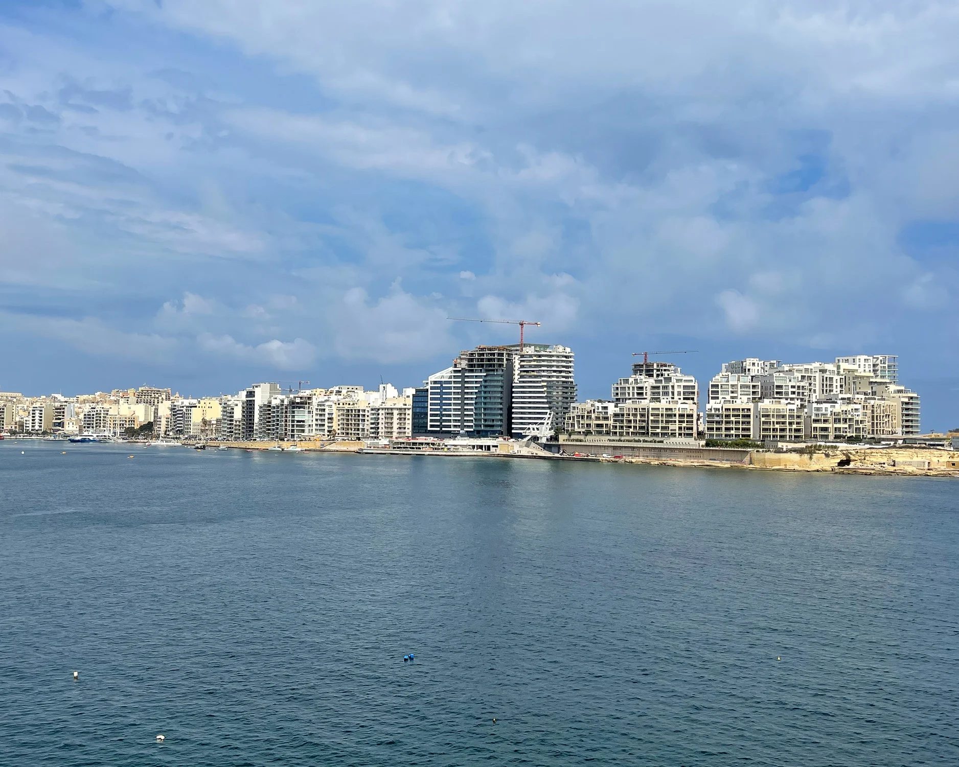 Sliema Harbour View from Valletta Photo Heatheronhertravels.com