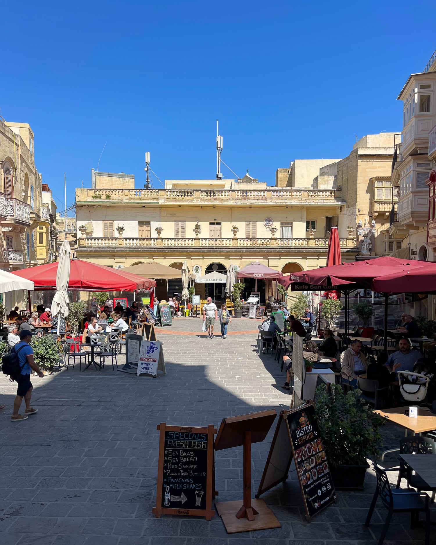 St George's Square Victoria Gozo Photo Heatheronhertravels.com