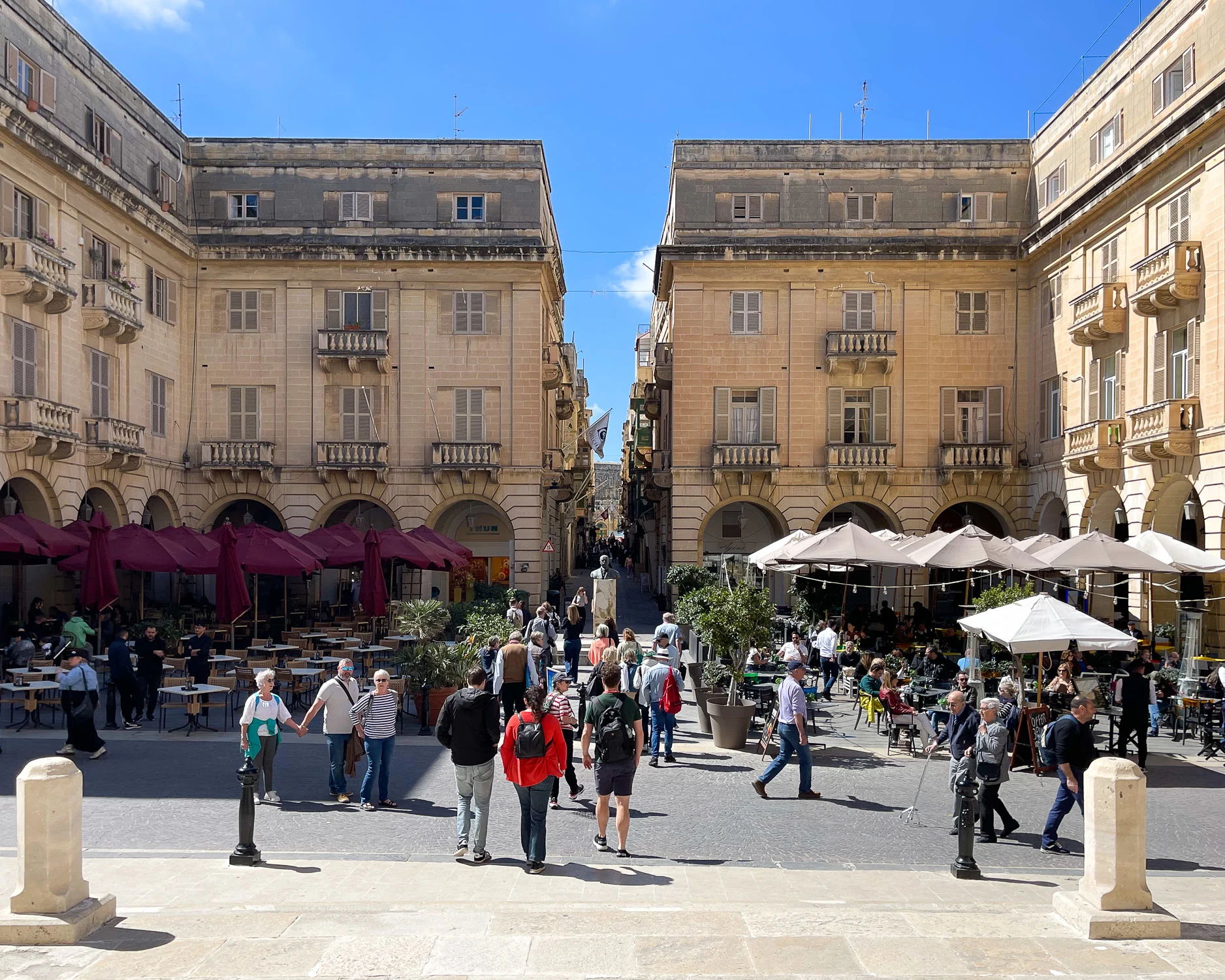 St Johns Square Valletta Malta Photo Heatheronhertravels.com