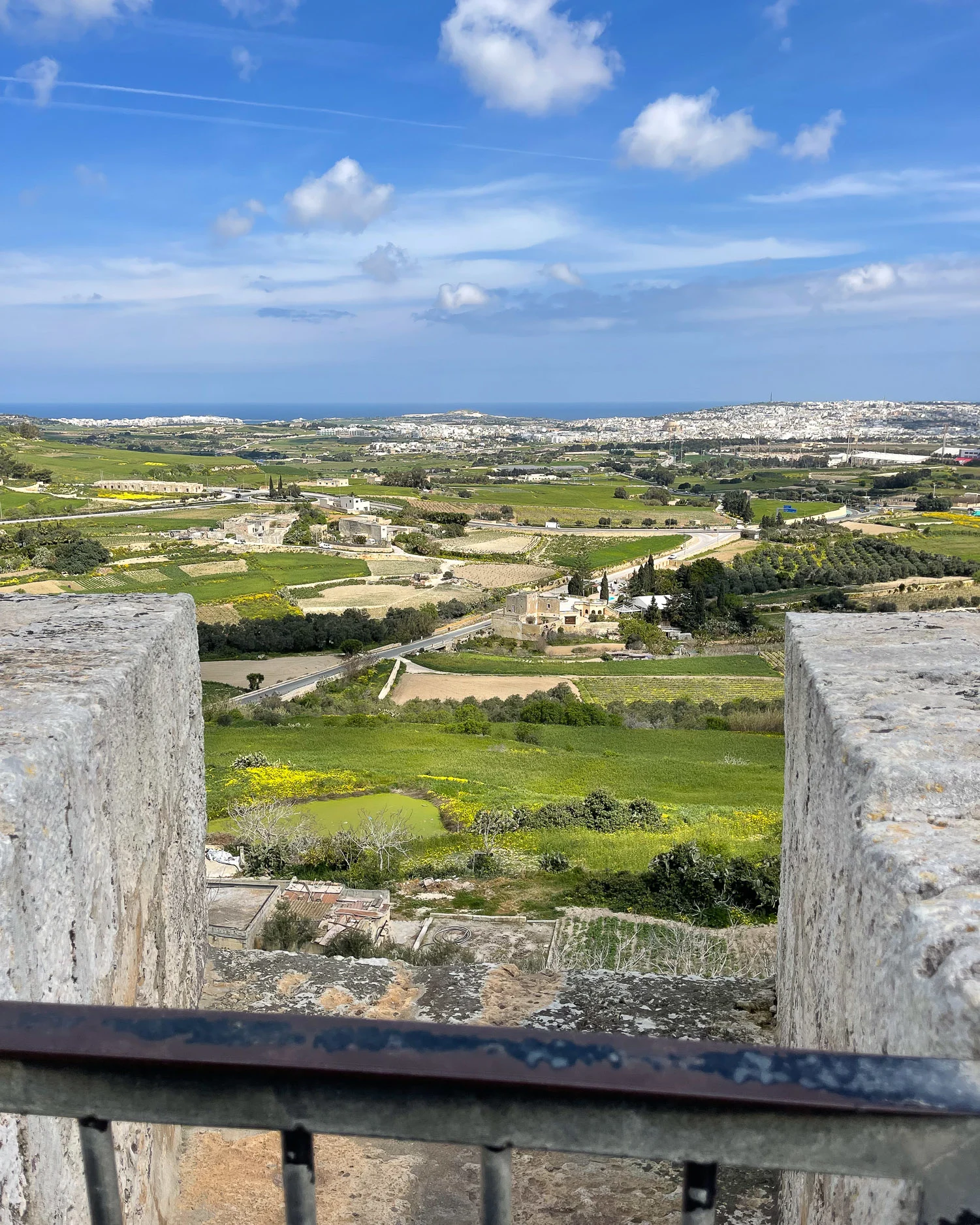 View from the ramparts MDina Malta Photo Heatheronhertravels.com