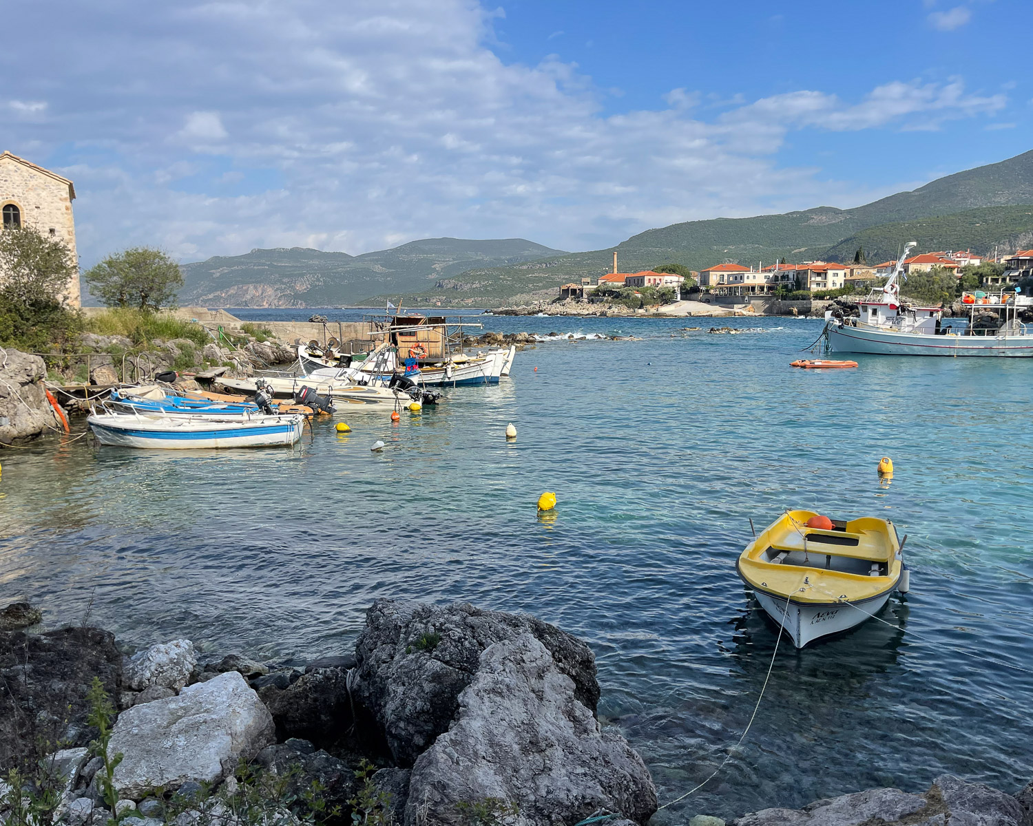 Kardamyli Mani Peloponnese Greece Photo Heatheronhertravels.com