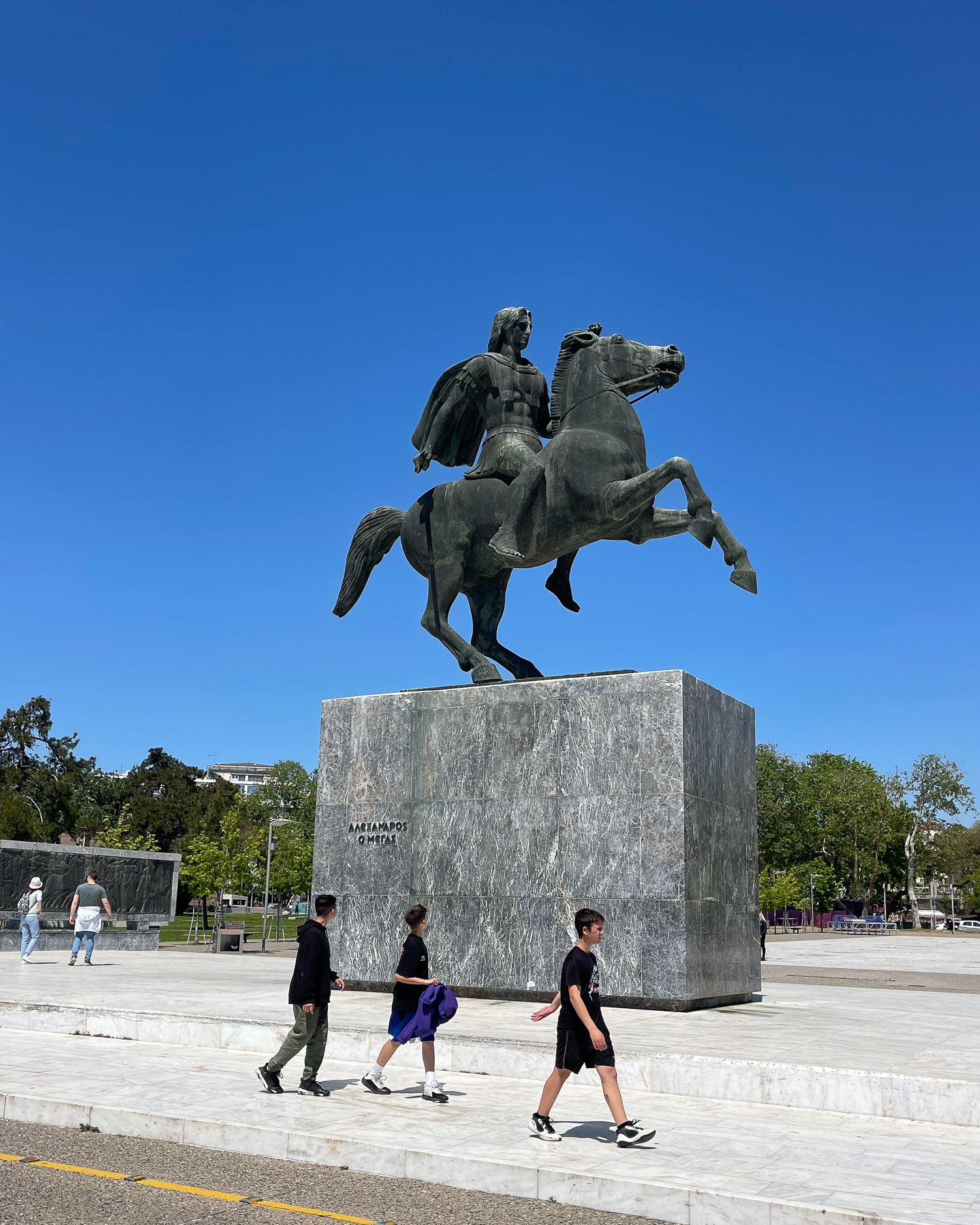 Alexander the Great Statue Thessaloniki Greece Photo Heatheronhertravels.com