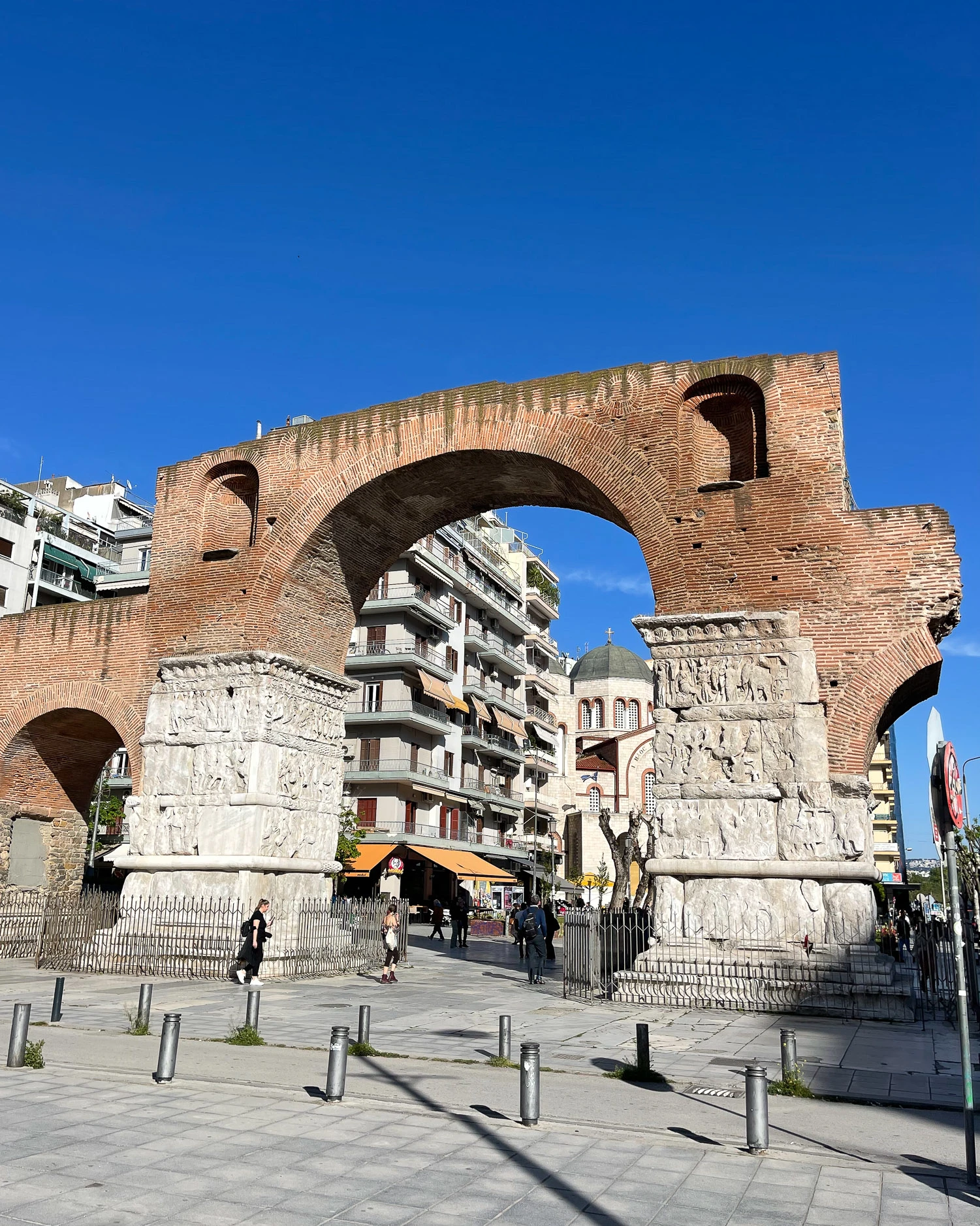 Arch of Galerius Thessaloniki Greece Photo Heatheronhertravels.com