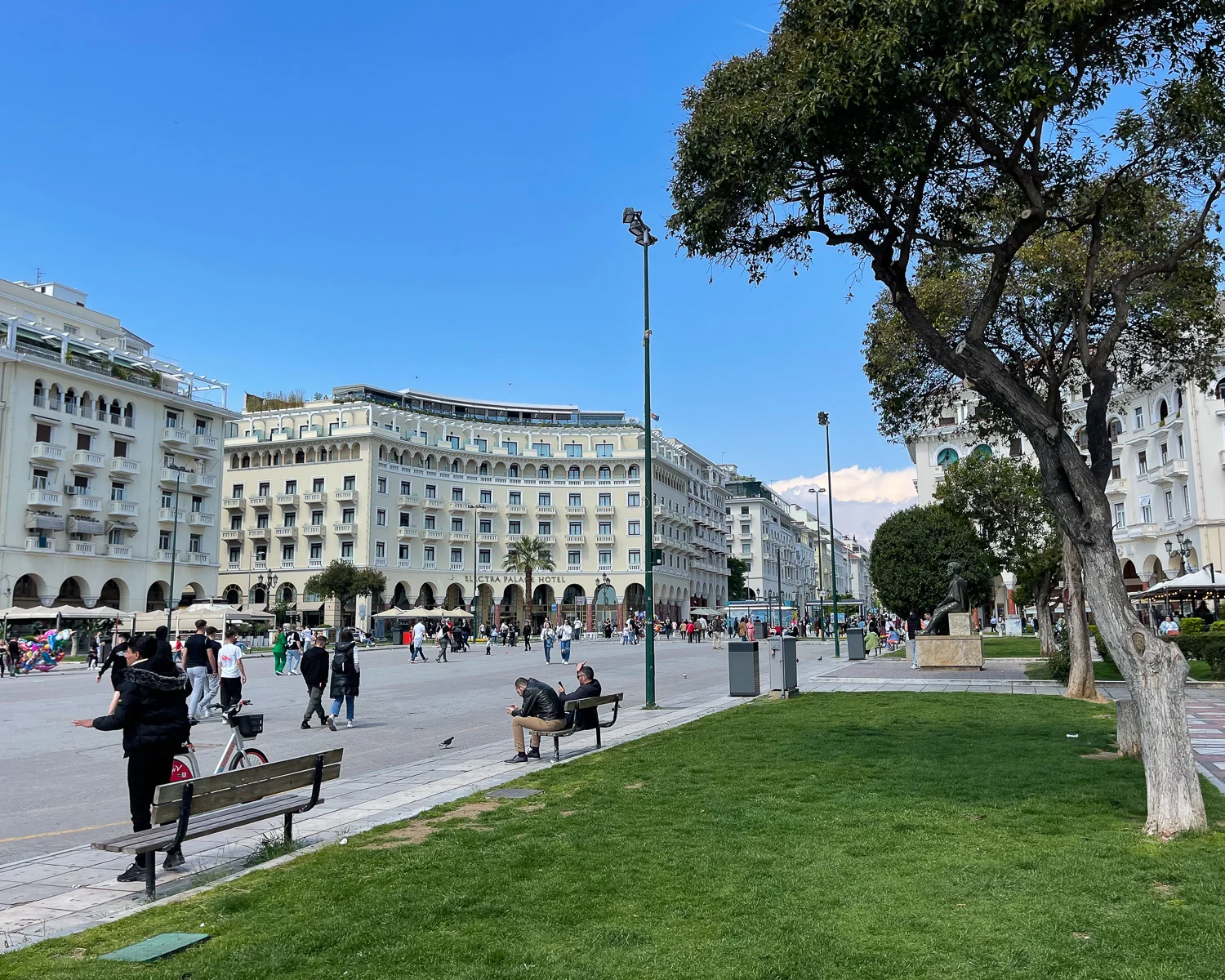 Electra Palace Hotel on Aristotelous Square Thessaloniki Photo Heatheronhertravels.com