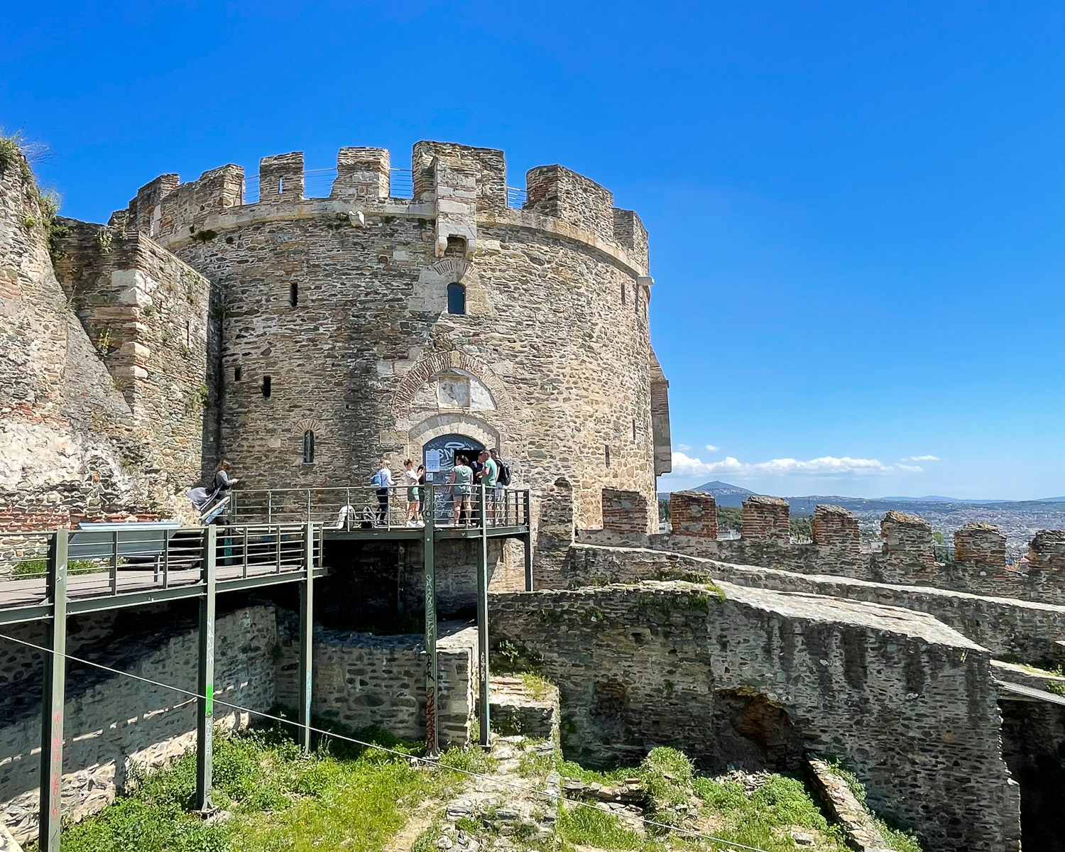 Trigoniou Tower Thessaloniki Greece Photo Heatheronhertravels.com