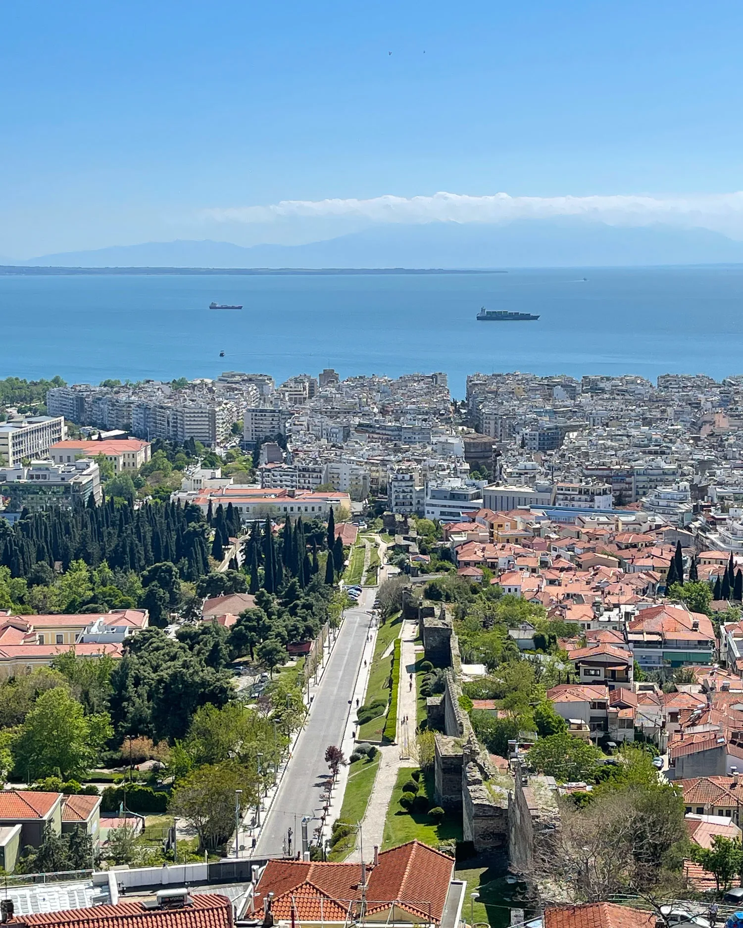 View from Trigoniou Tower Thessaloniki Greece Photo Heatheronhertravels.com