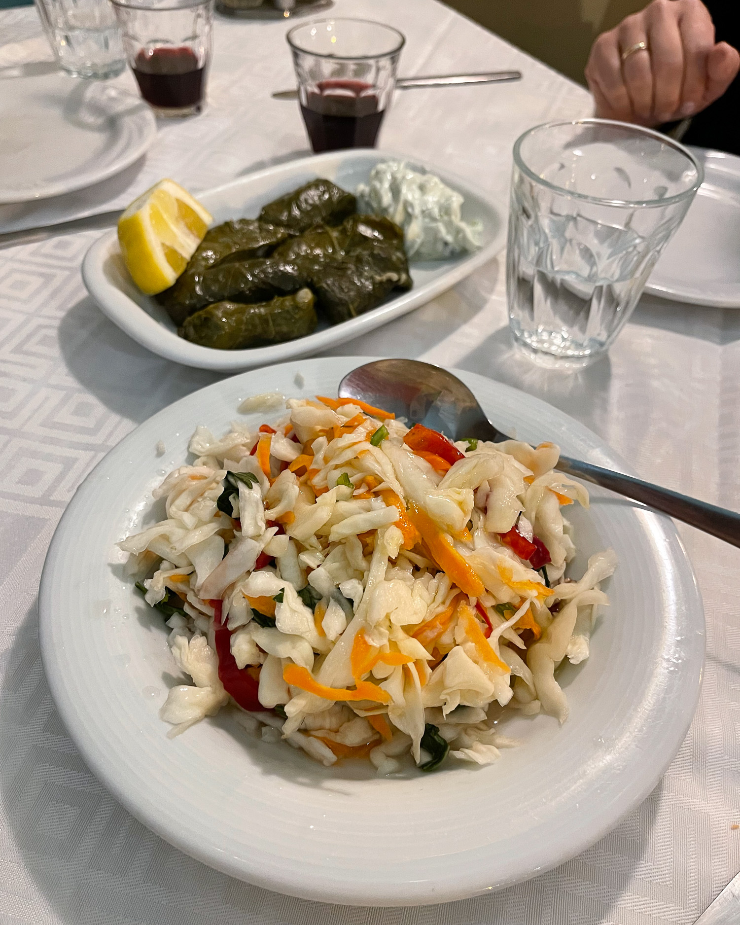 Politiki salad in Thessaloniki Photo Heatheronhertravels.com