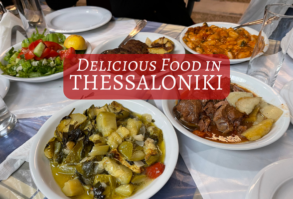 The best food in Thessaloniki Greece