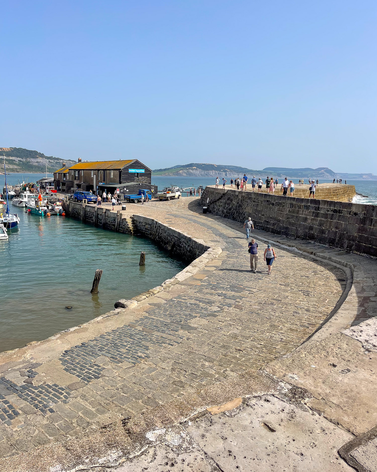 The Cobb at Lyme Regis Dorset Photo Heatheronhertravels.com