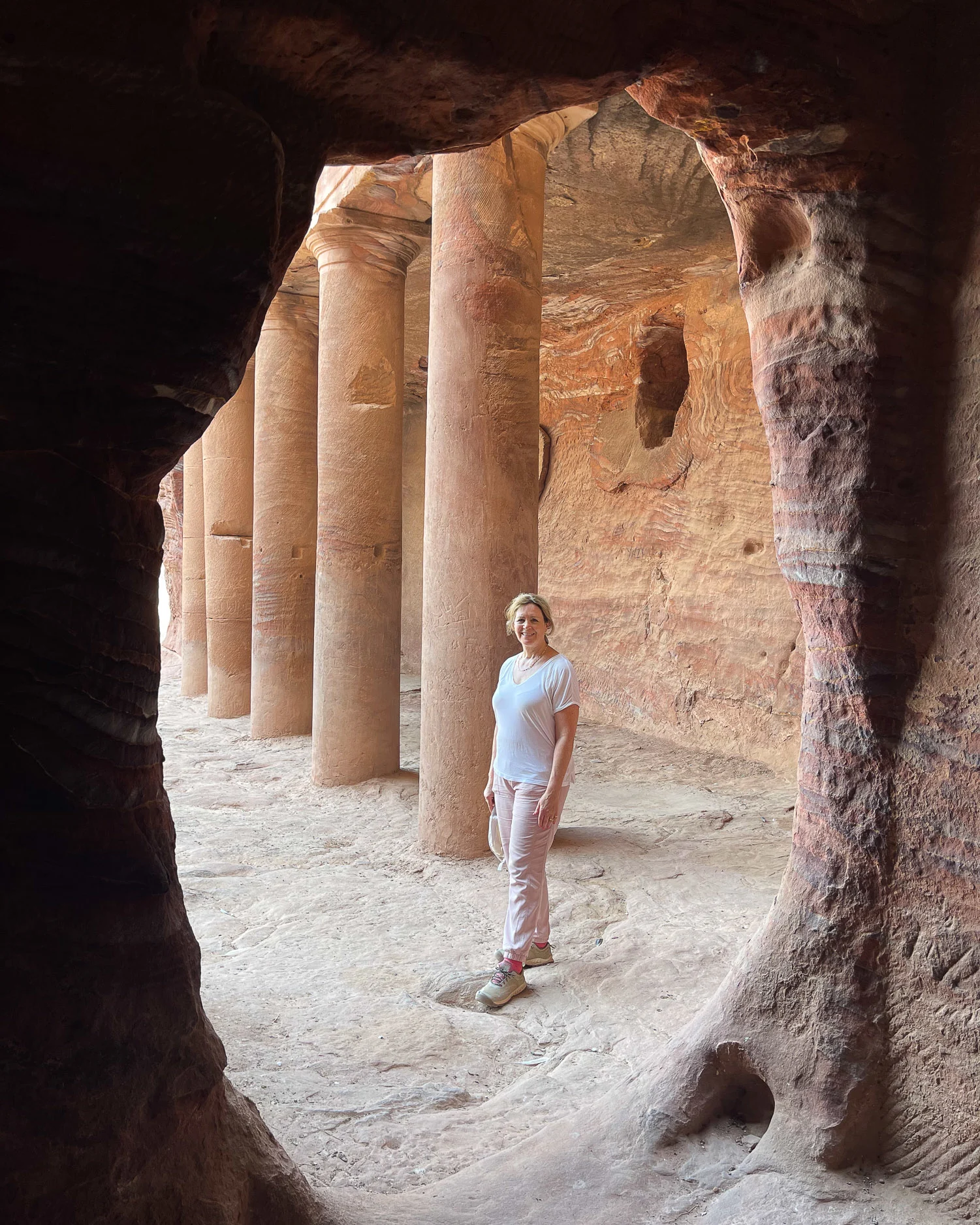 At the Royal Tombs, Petra Jordan Photo Heatheronhertravels.com