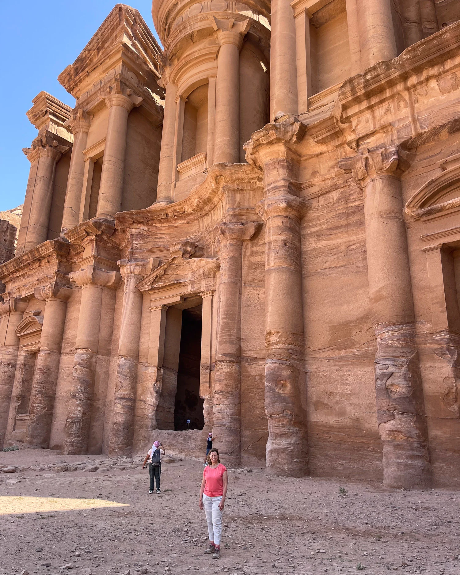 The Monastery at Petra in Jordan Photo Heatheronhertravels.com