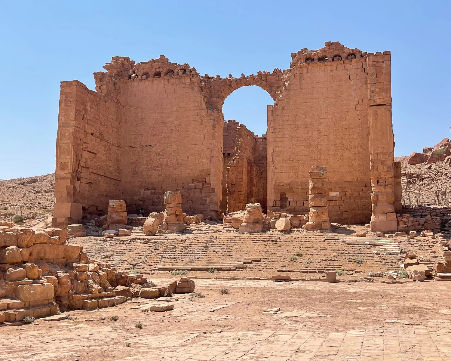 Quasr al-Bint at Petra Jordan Photo Heatheronhertravels.com