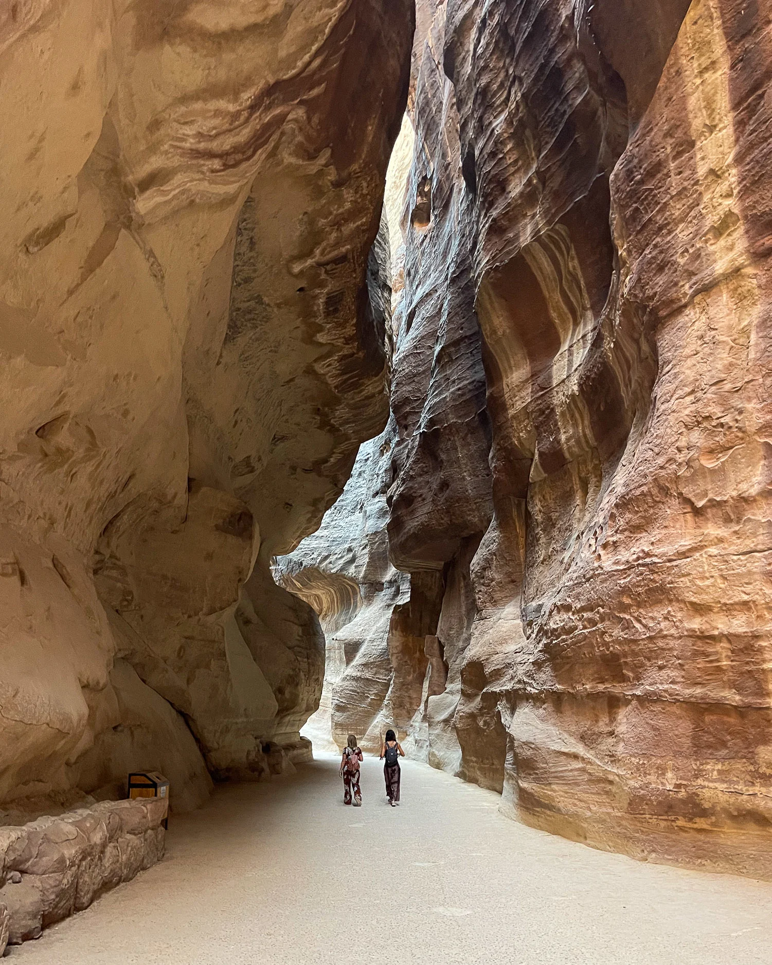 The Siq at Petra in Jordan Photo Heatheronhertravels.com