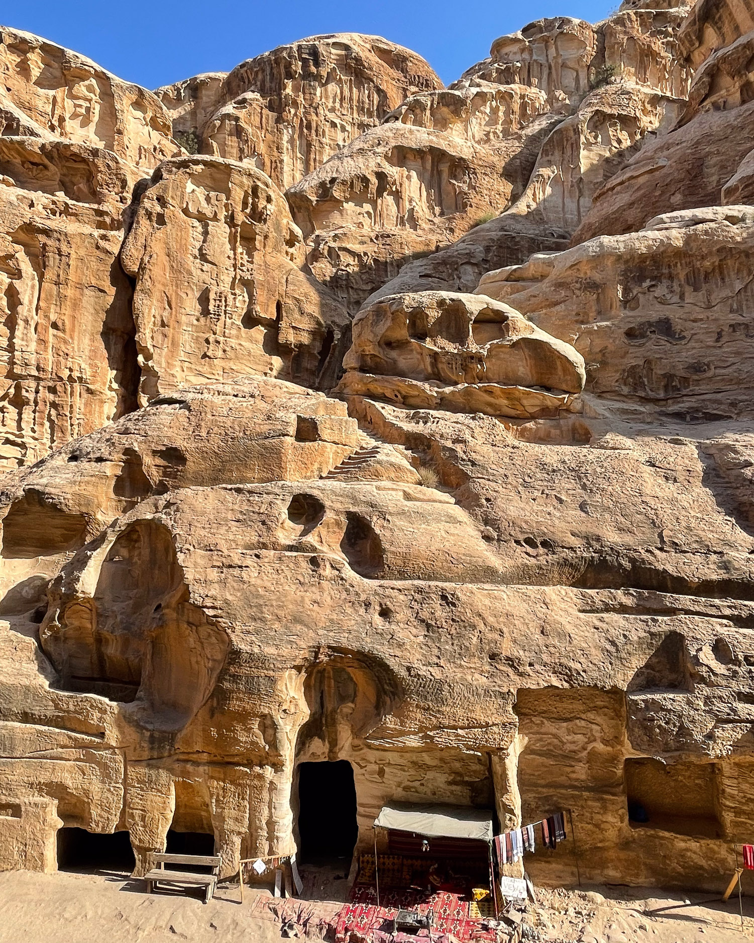 Tombs at Little Petra, Jordan Photo Heatheronhertravels.com