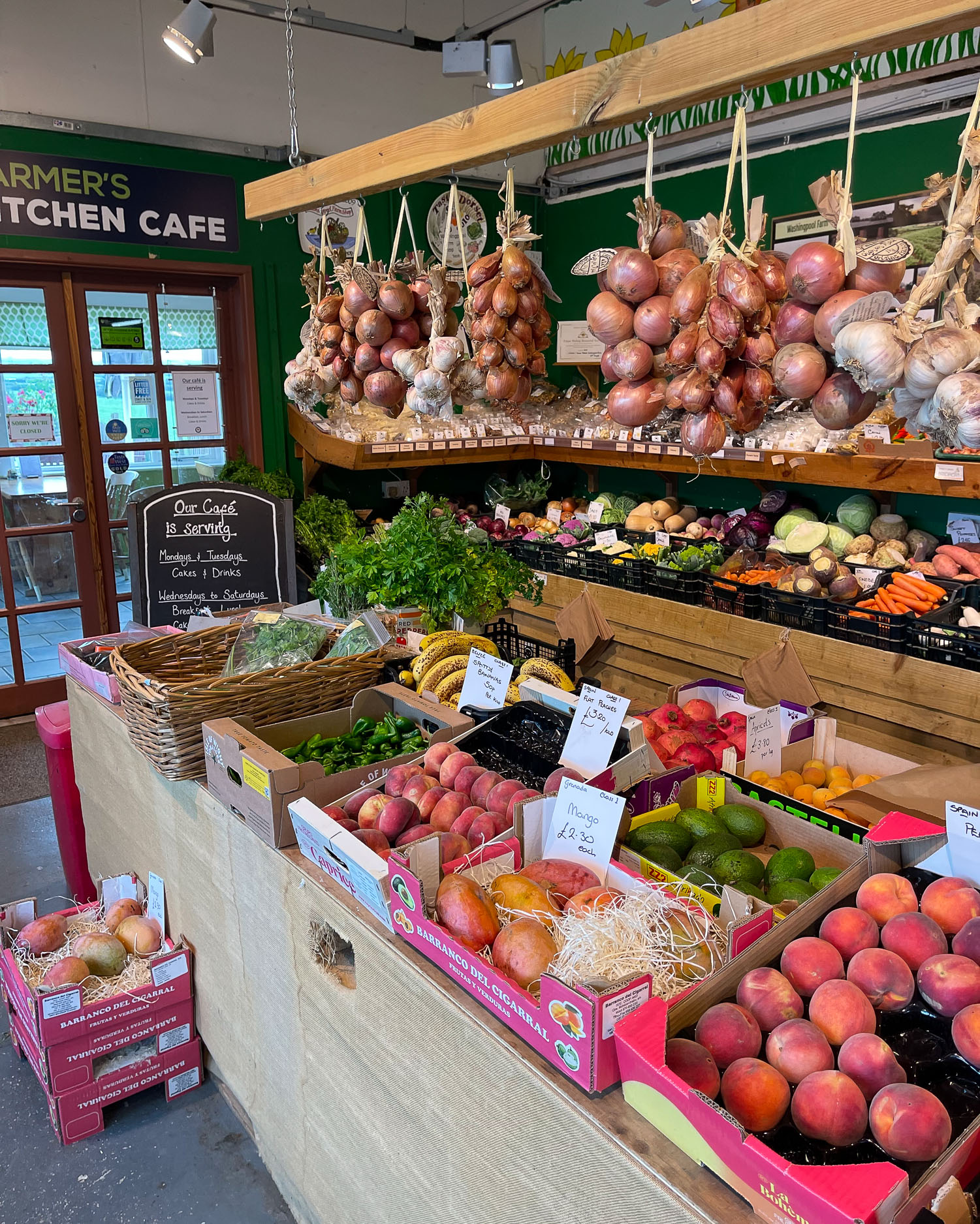 Washingpool Farm Shop Bridport Dorset Photo Heatheronhertravels.com