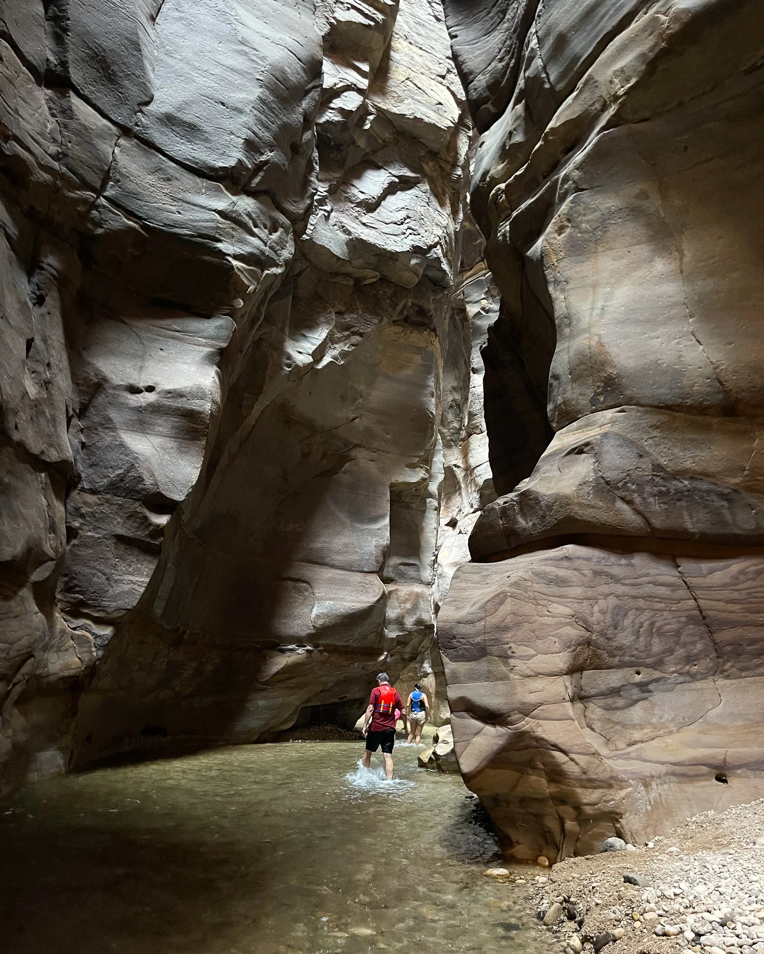 Third cascade in Wadi Mujib in Jordan Photo Heatheronhertravels.com