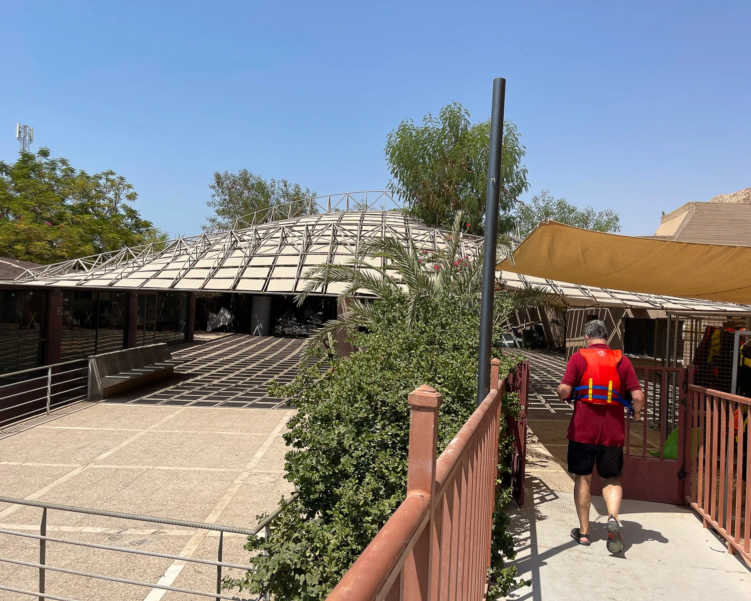 Visitor Centre at Wadi Mujib in Jordan Photo Heatheronhertravels.com