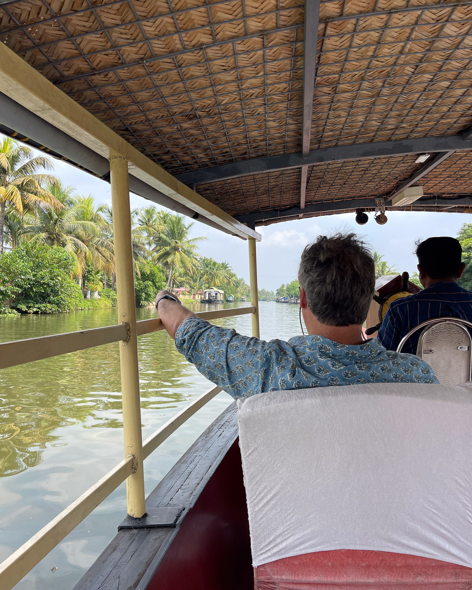 Boat trip on the Kerala Backwaters India Photo Heatheronhertravels.com