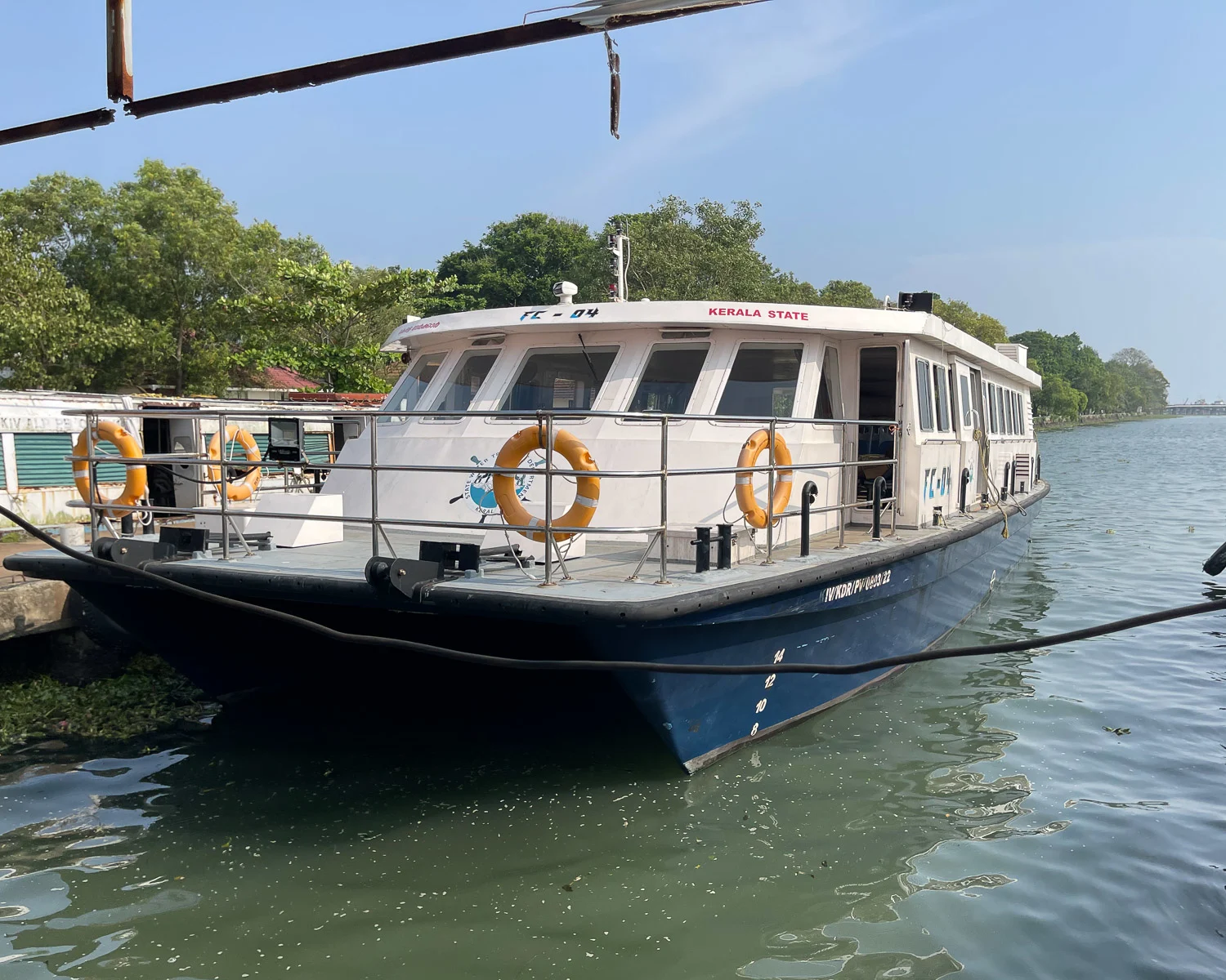 Ferry in Kochi in Kerala, India Photo Heatheronhertravels.com