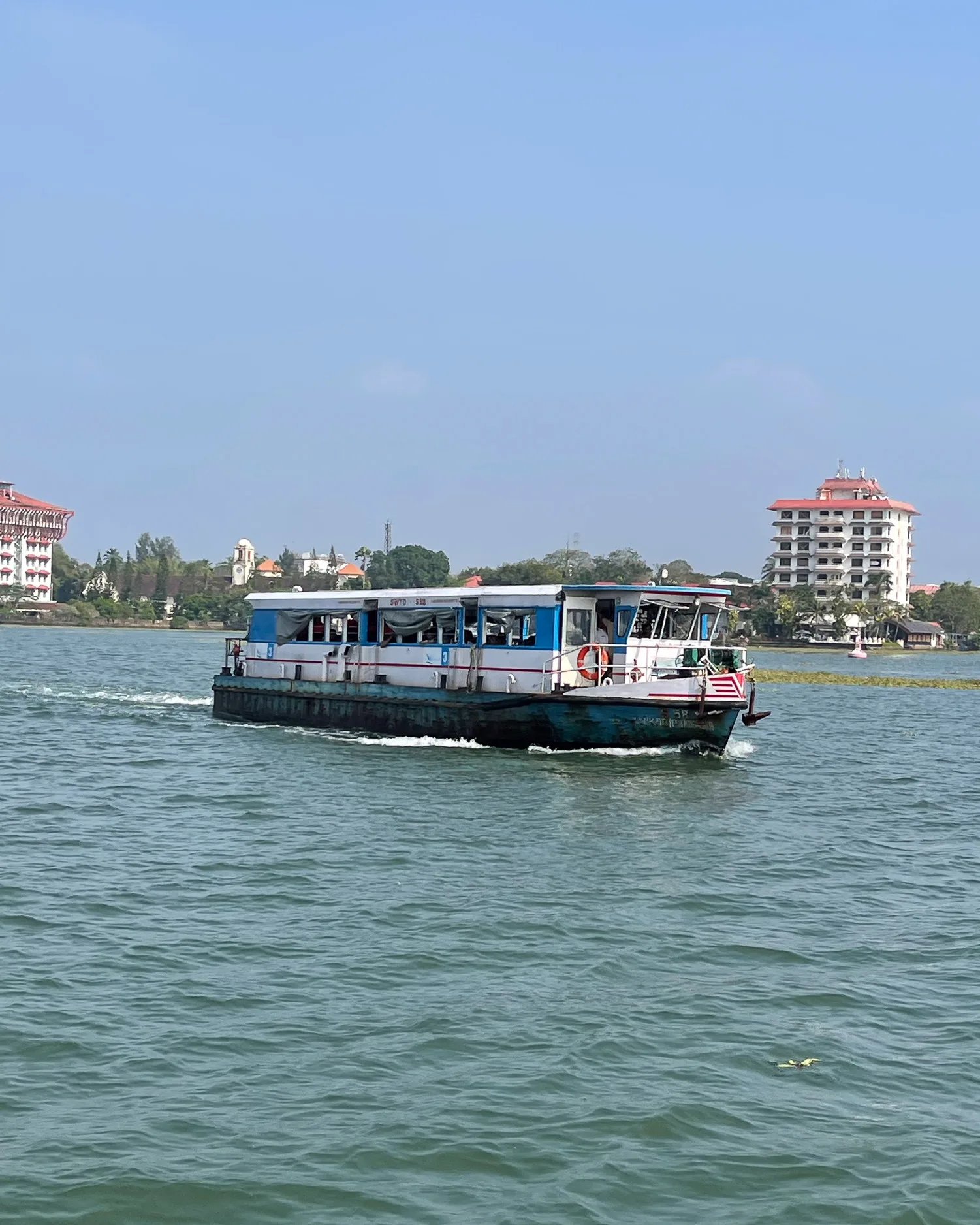 Ferry in Kochi in Kerala, India Photo Heatheronhertravels.com