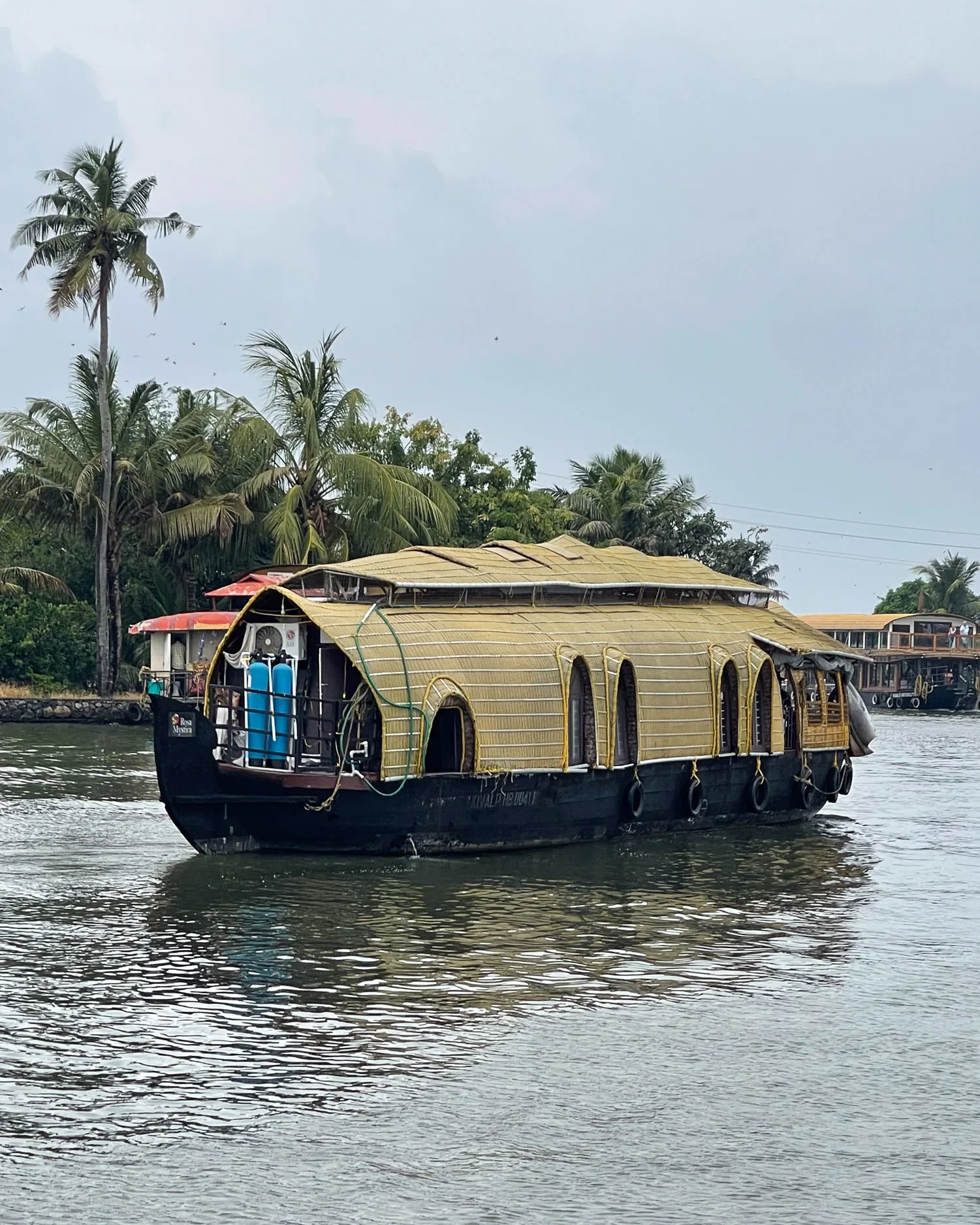 Houseboats on the Kerala Backwaters India Photo Heatheronhertravels.com