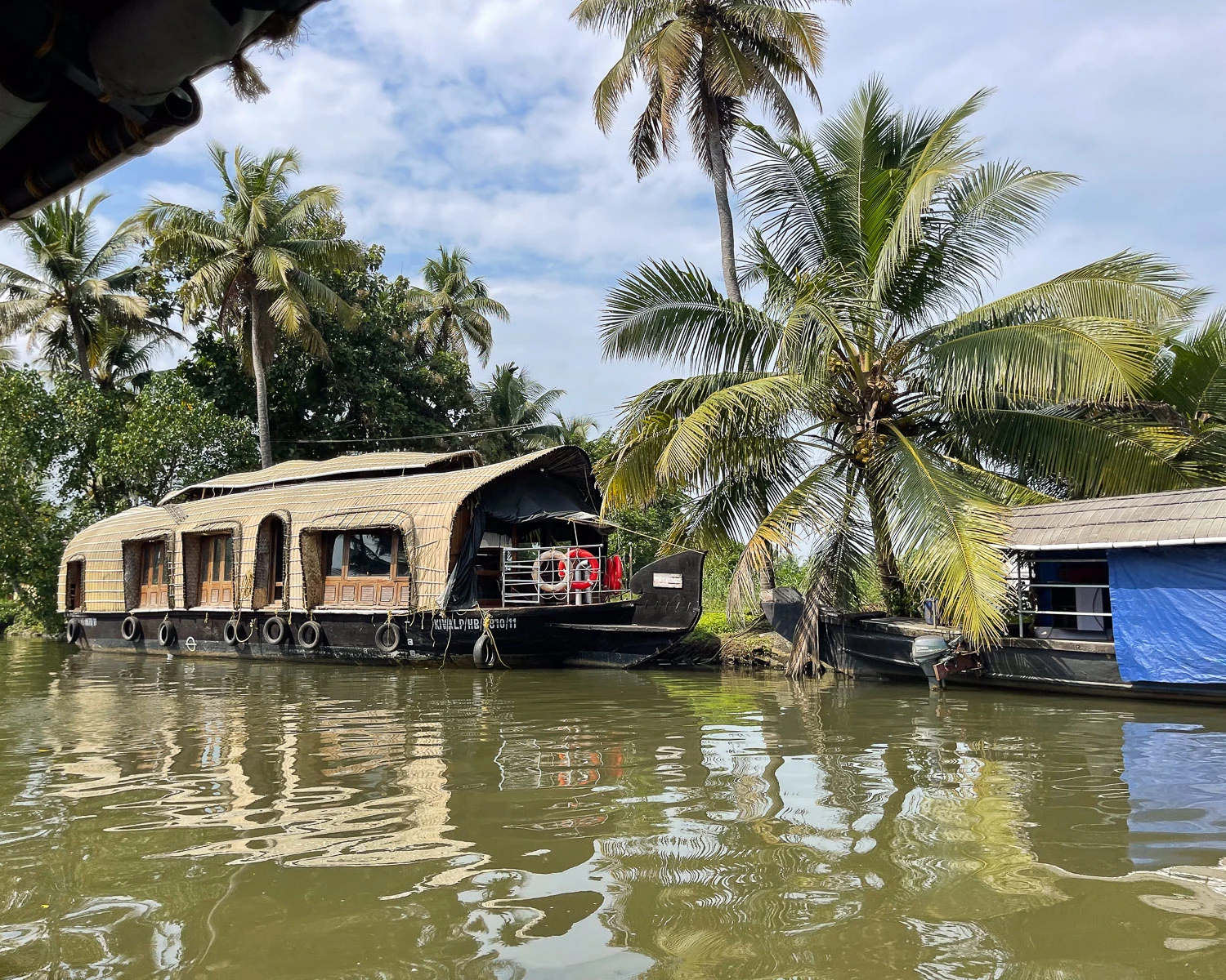 Houseboats on the Kerala Backwaters India Photo Heatheronhertravels.com