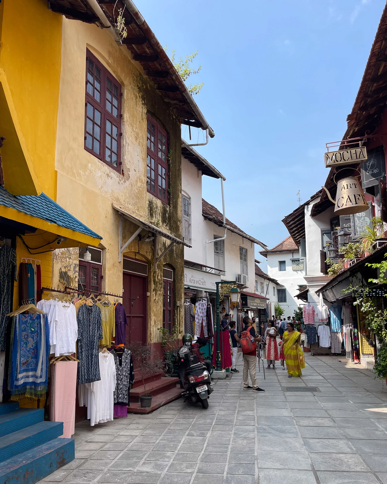 Jew Town in Kochi Kerala India Photo Heatheronhertravels.com