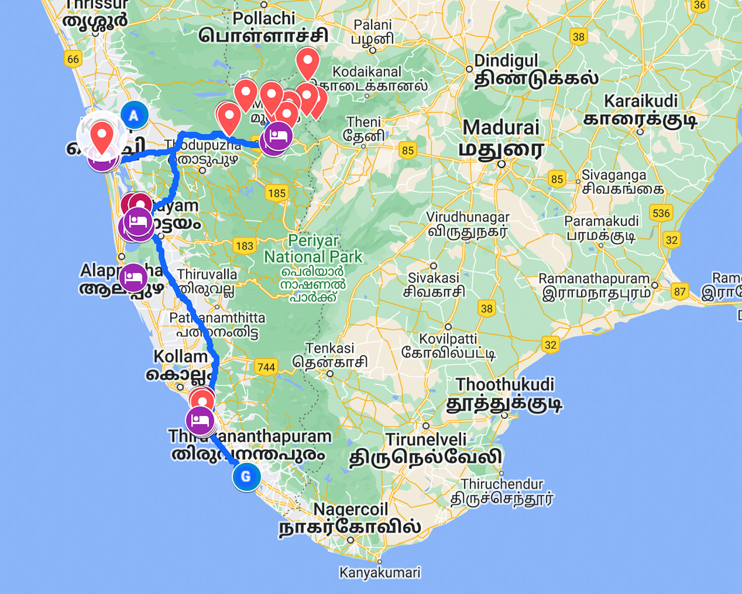 Kerala India itinerary by Heatheronhertravels