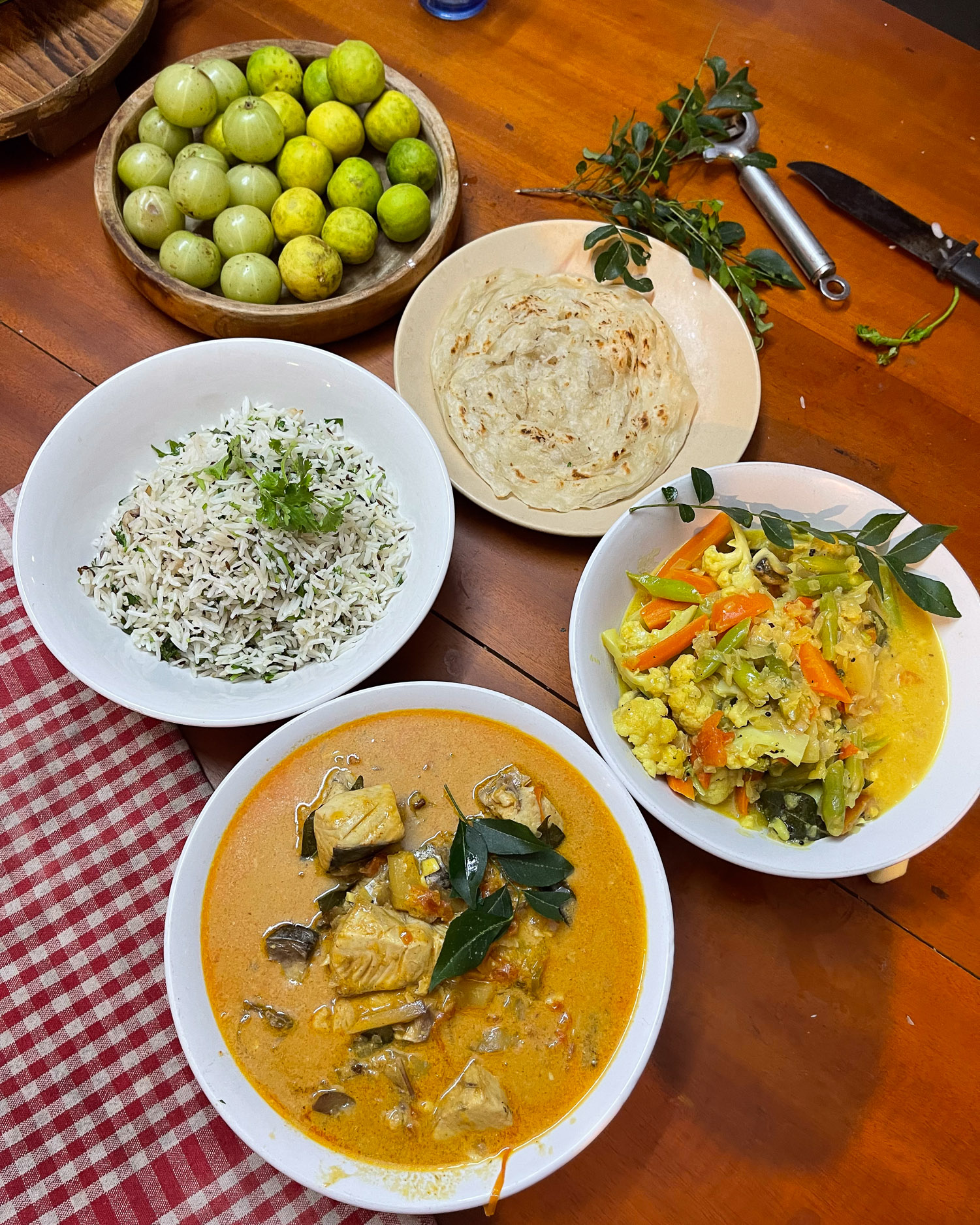 Khan cookery class Varkala Kerala India Photo Heatheronhertravels.com