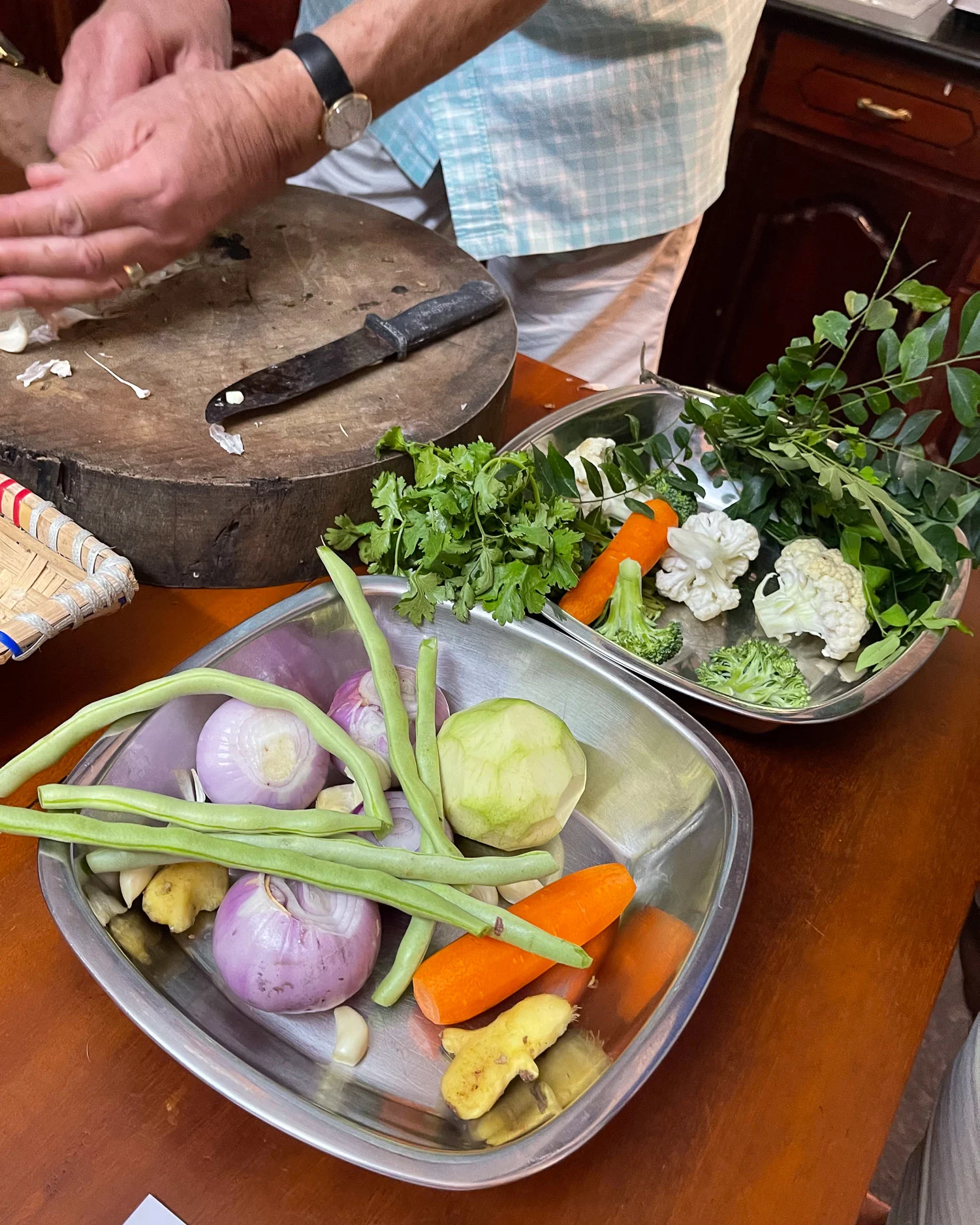 Khan cookery class Varkala Kerala India Photo Heatheronhertravels.com