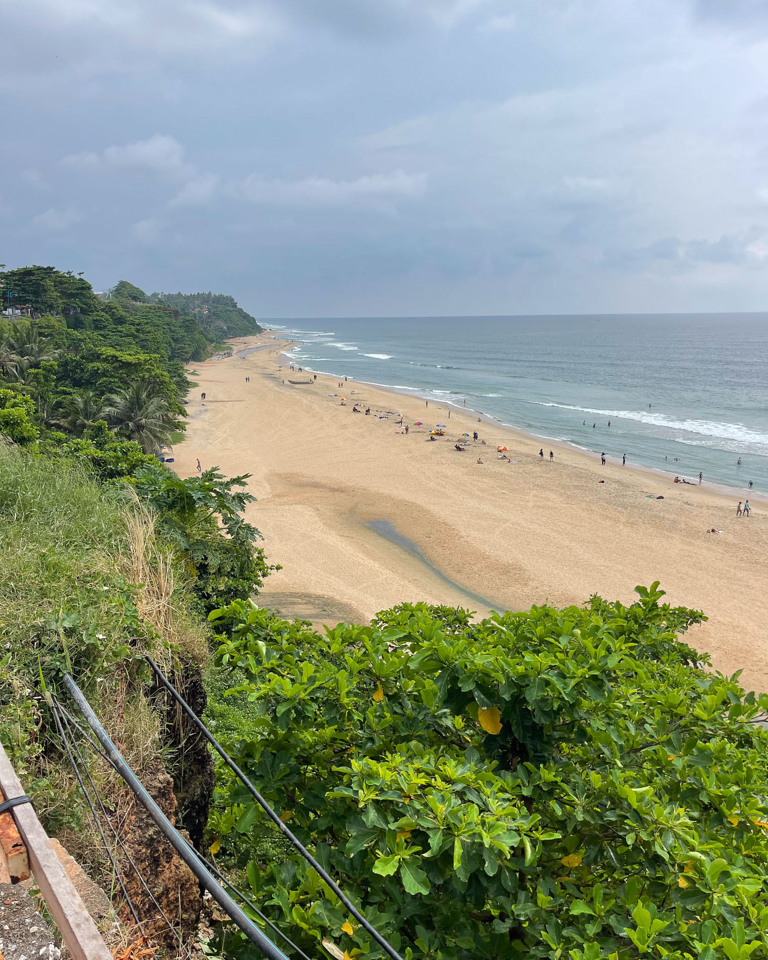 North cliff Varkala Kerala India Photo Heatheronhertravels.com