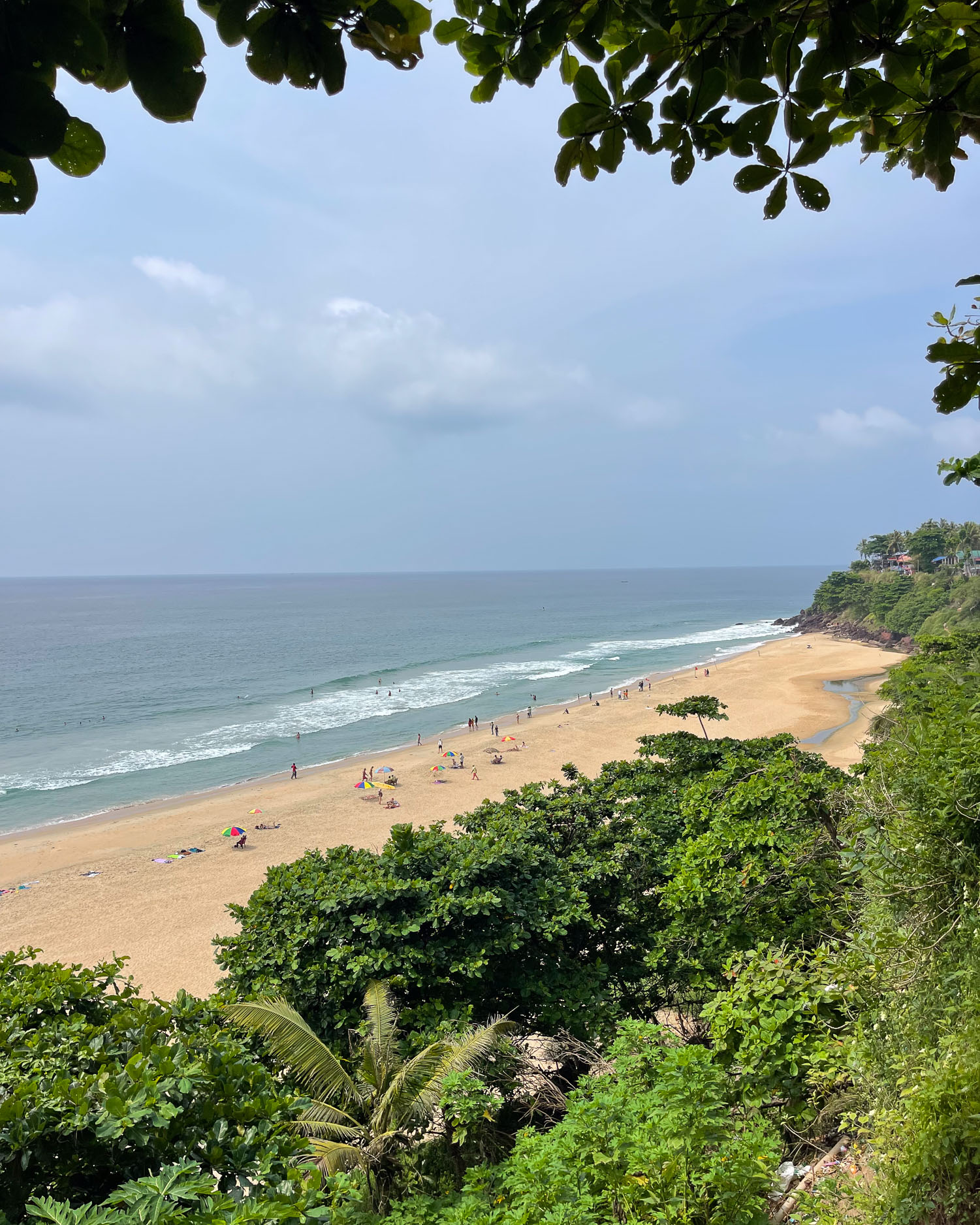 North cliff Varkala Kerala India Photo Heatheronhertravels.com