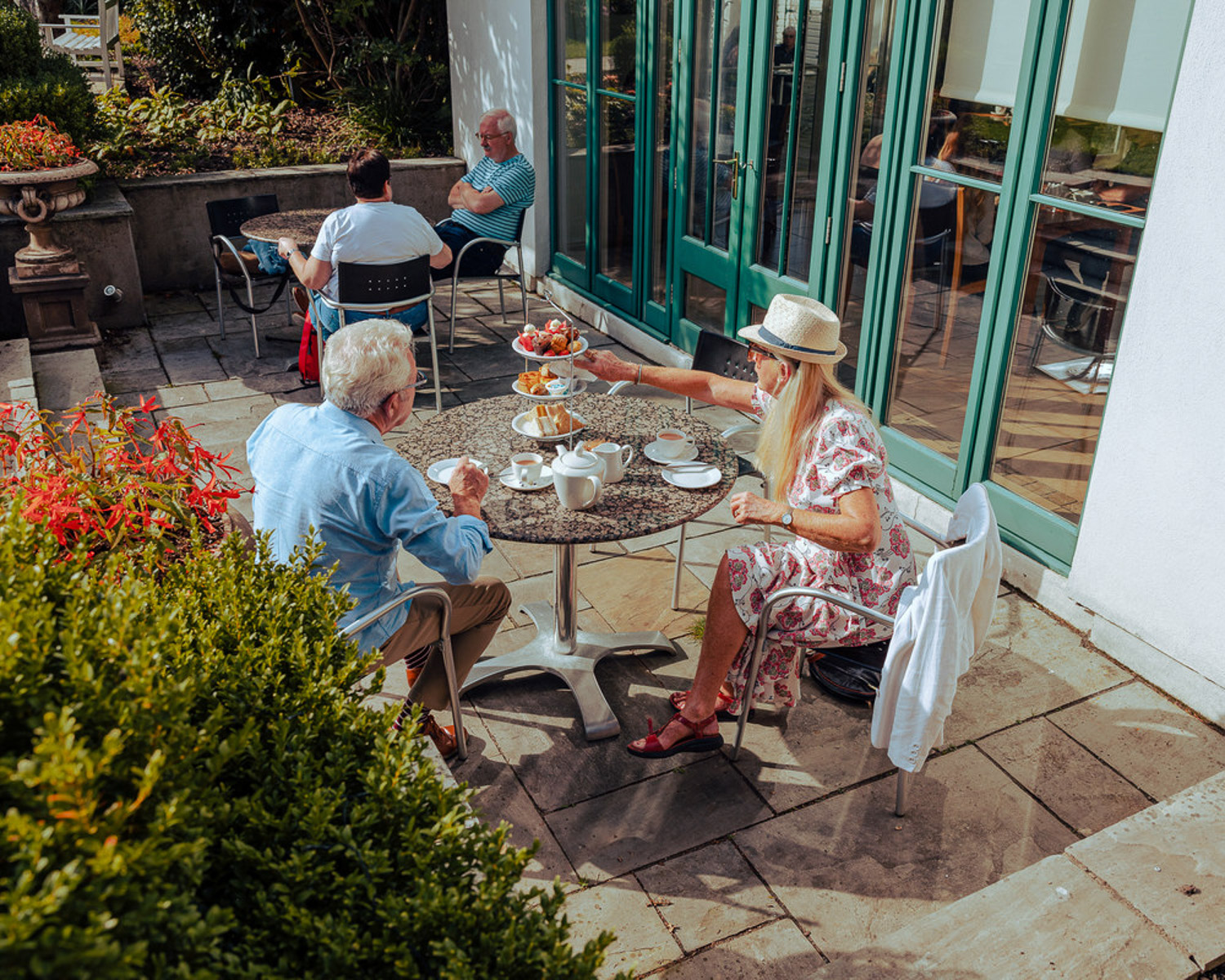 Afternoon tea at Milntown Estate © Visit Isle of Man