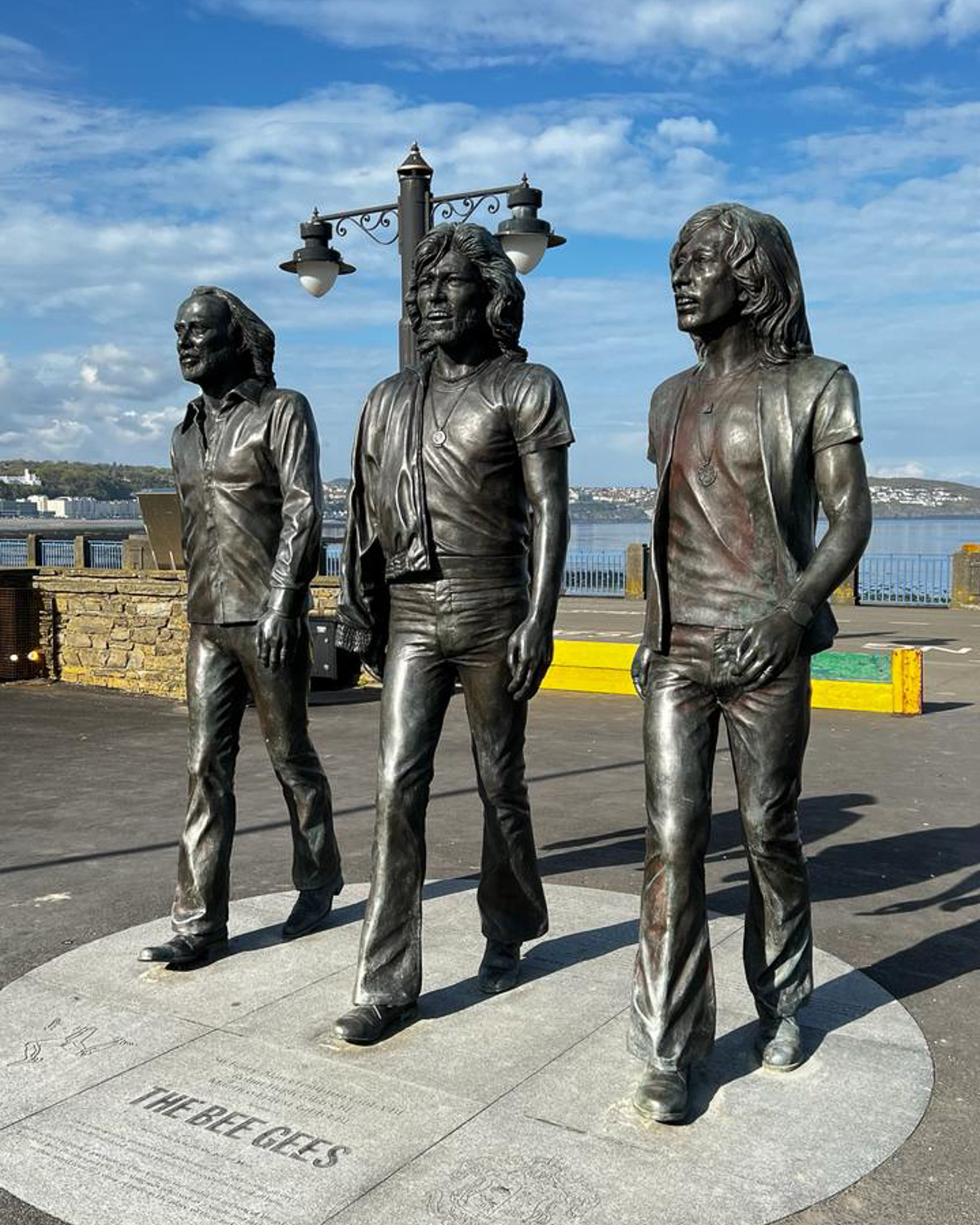 Bee Gees Statue Douglas Isle of Man Photo Visit Isle of Man