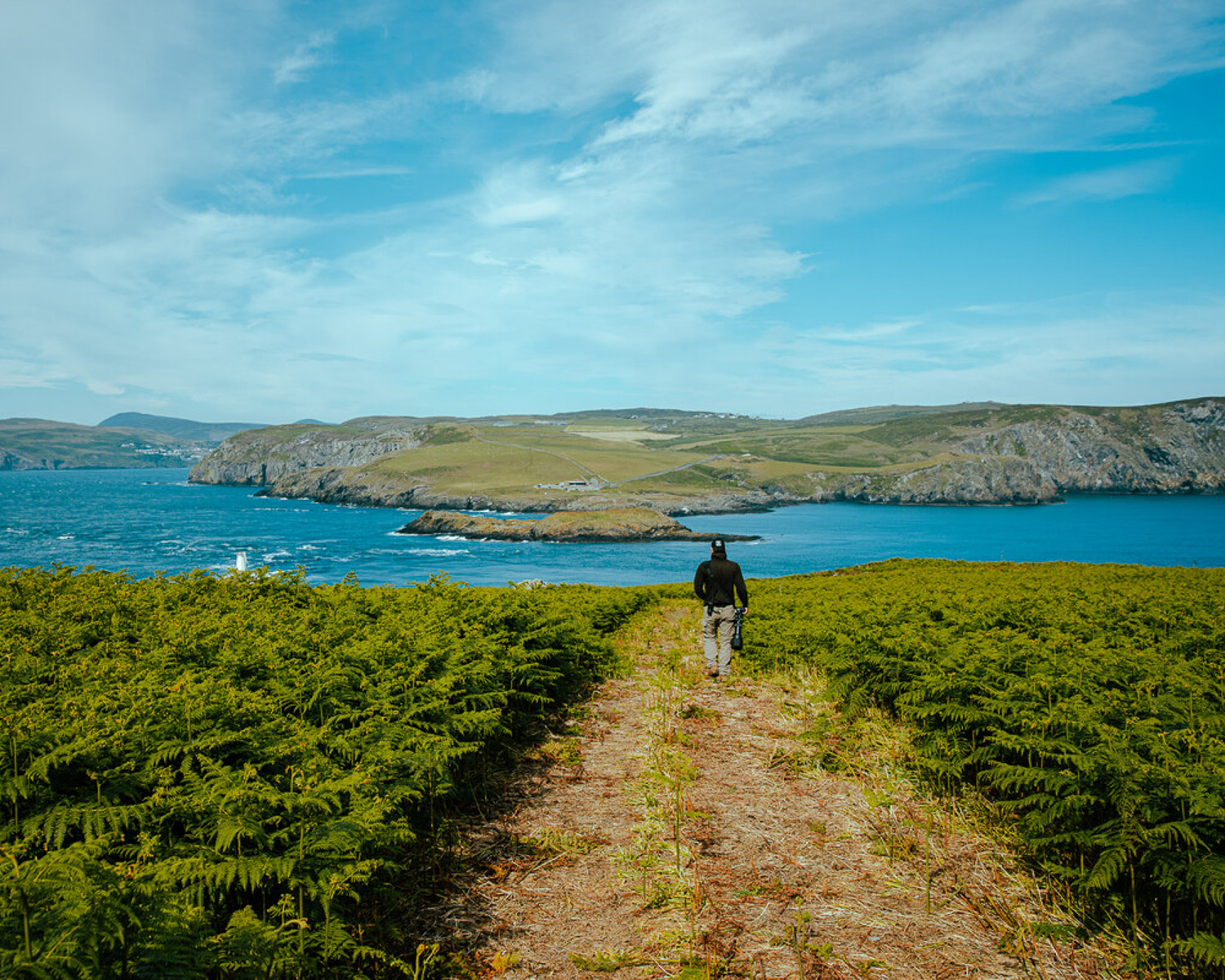 Calf of Man from The Sound © Visit Isle of Man