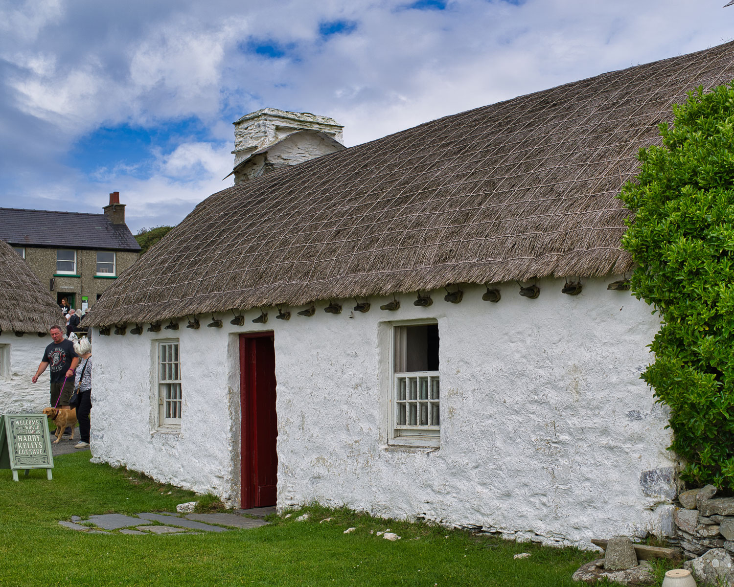 Cregneash Cottages Isle of Man Photo Jeremy Alden