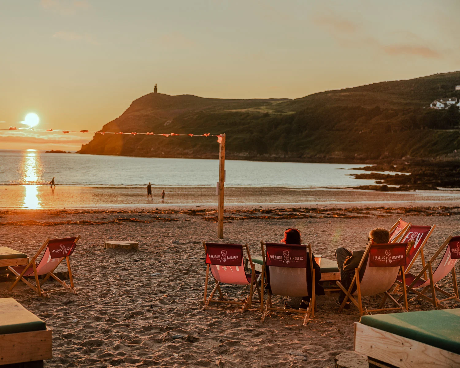 Foraging Vintners on Port Erin Beach Isle of Man Photo Heatheronhertravels.com