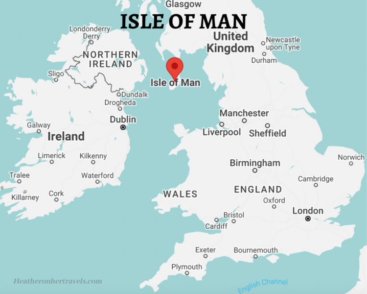 Where is the Isle of Man? location Map - Heatheronhertravels.com